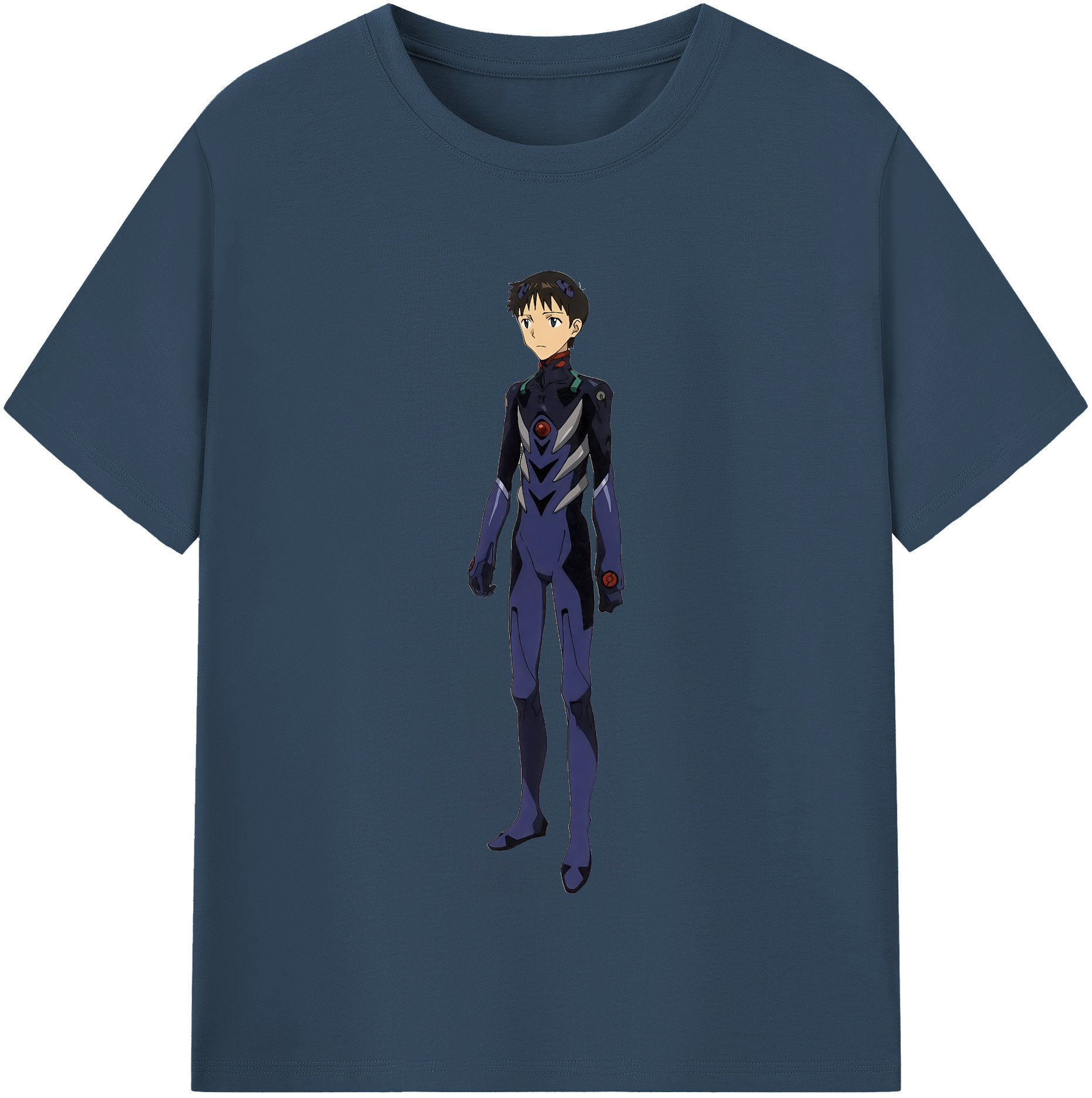 （画像用） EVA 新世紀エヴァンゲリオン レディースカジュアルプリントTシャツ（綿100％）