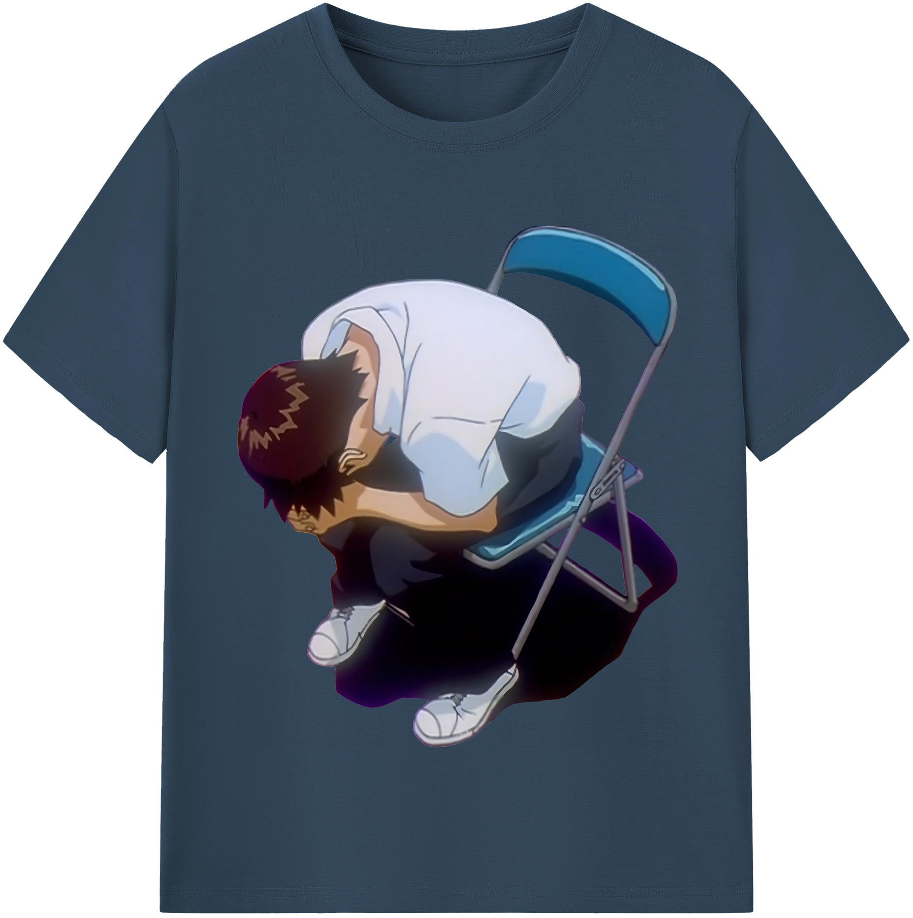 （画像用） EVA 新世紀エヴァンゲリオン レディースカジュアルプリントTシャツ（綿100％）