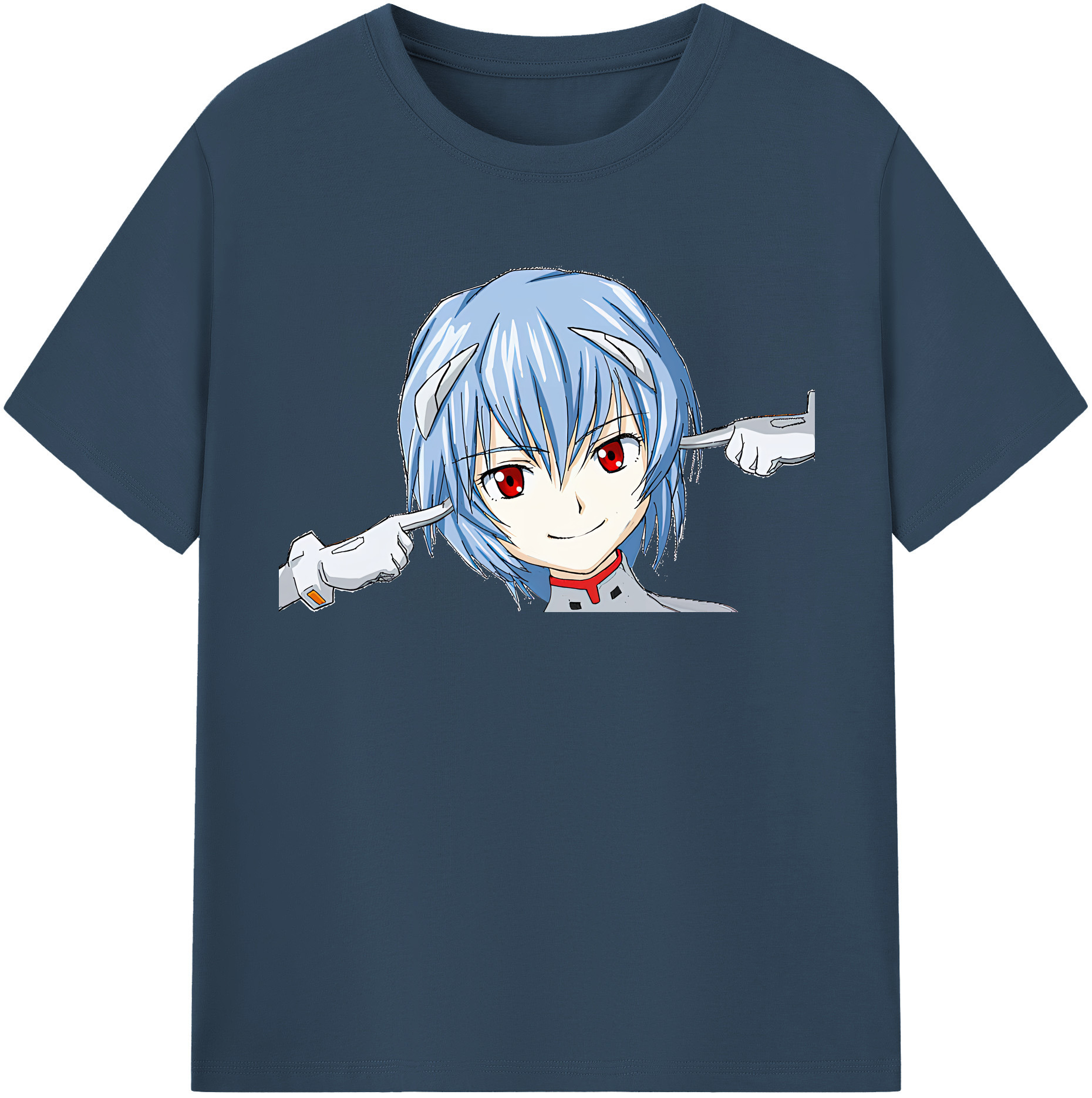 （画像用） EVA 新世紀エヴァンゲリオン レディースカジュアルプリントTシャツ（綿100％）