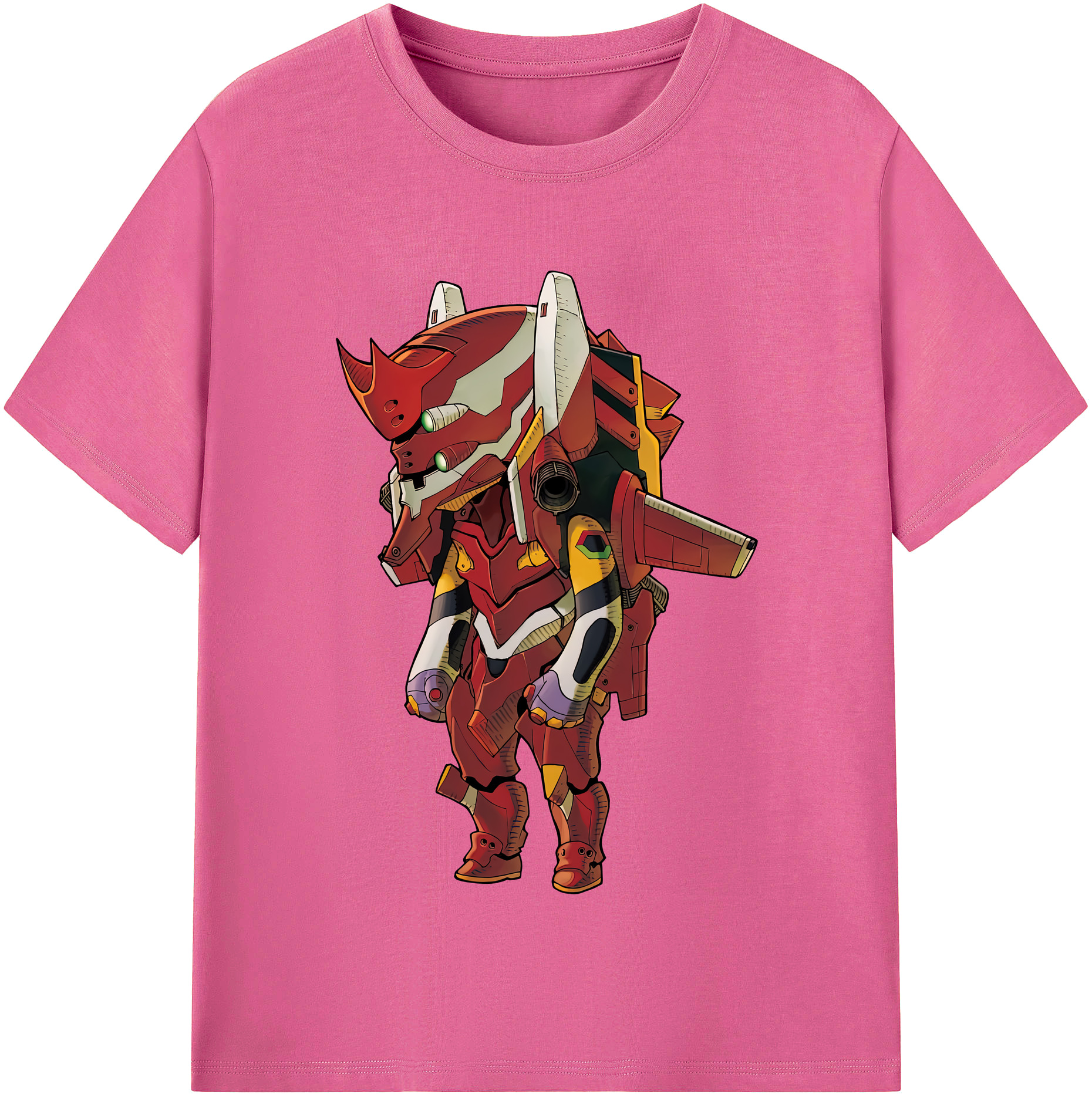 （画像用） EVA 新世紀エヴァンゲリオン レディースカジュアルプリントTシャツ（綿100％）