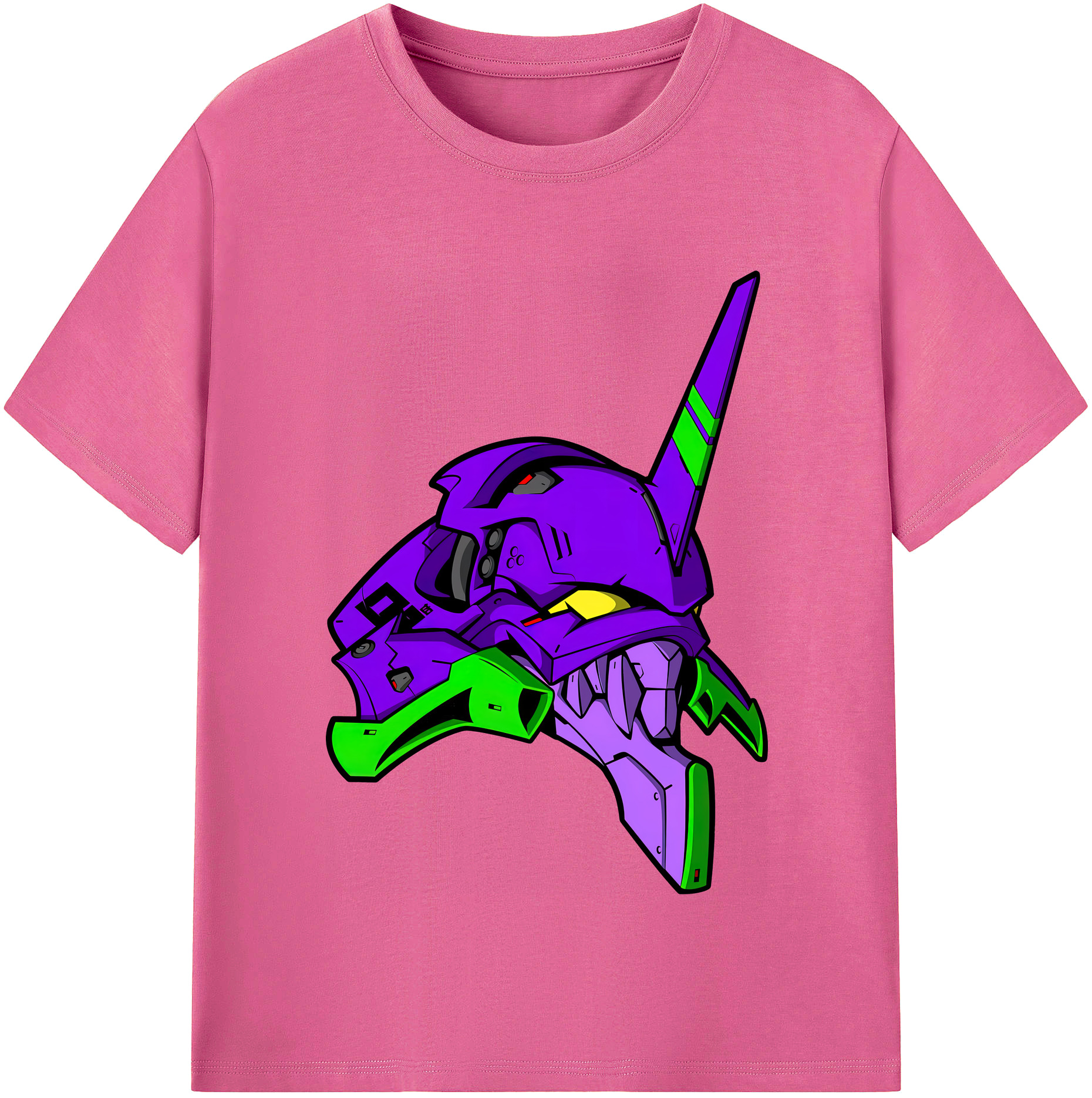 （画像用） EVA 新世紀エヴァンゲリオン レディースカジュアルプリントTシャツ（綿100％）