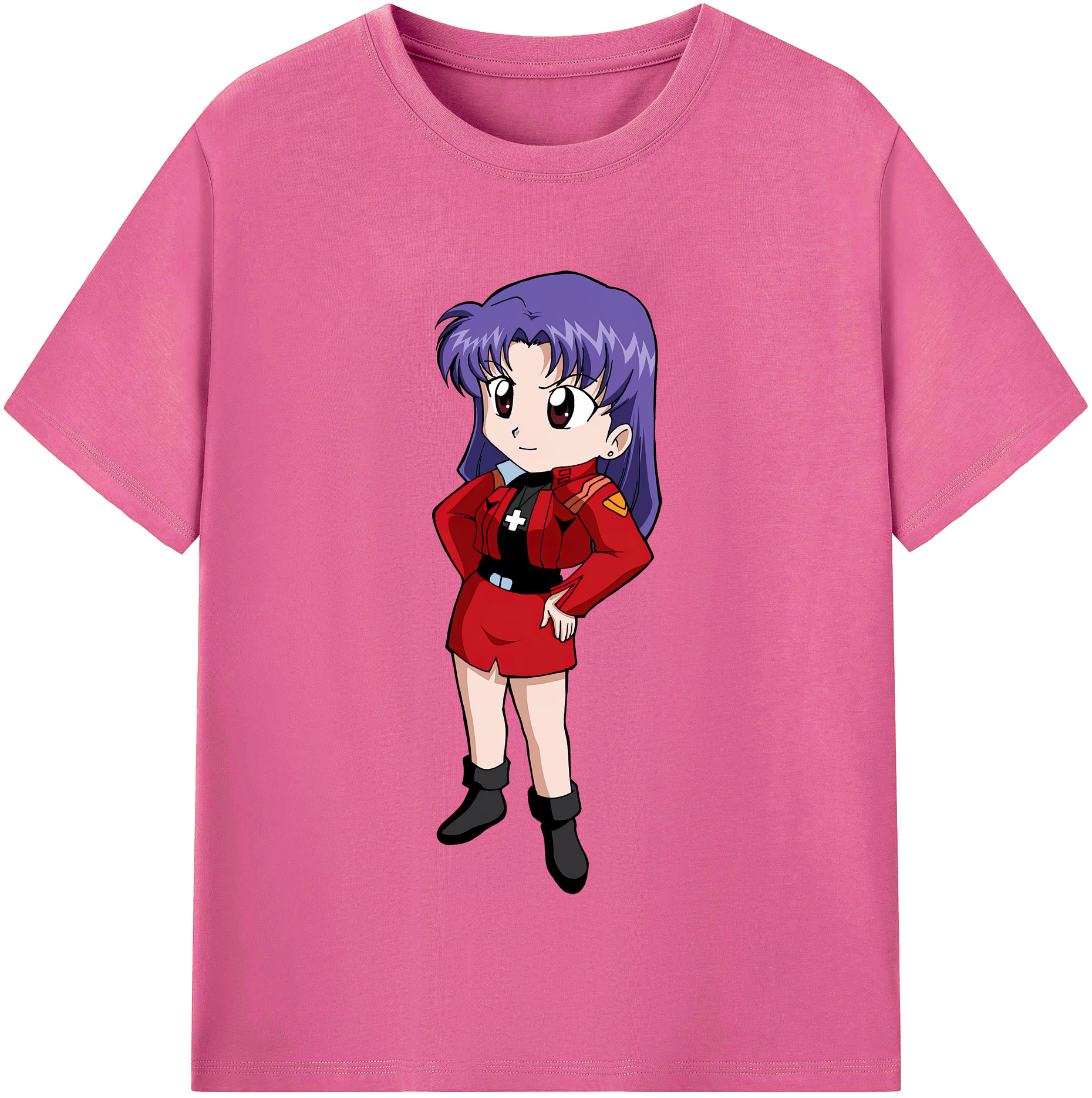 （画像用） EVA 新世紀エヴァンゲリオン レディースカジュアルプリントTシャツ（綿100％）