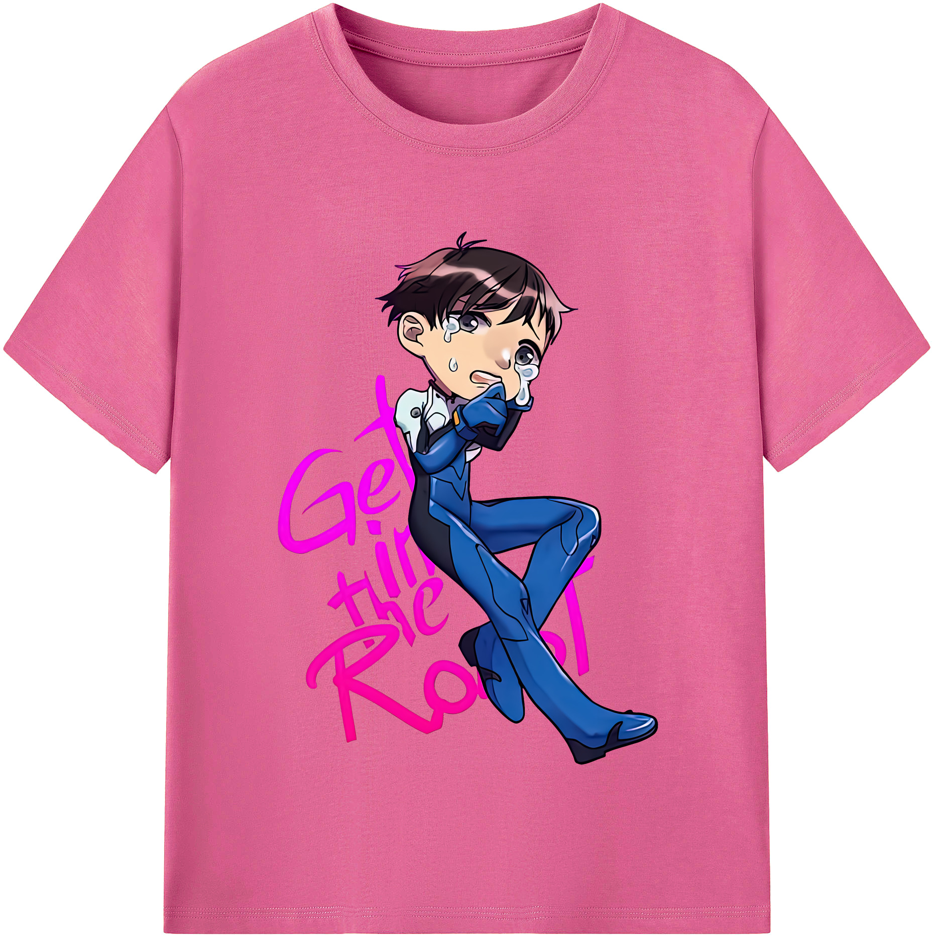 （画像用） EVA 新世紀エヴァンゲリオン レディースカジュアルプリントTシャツ（綿100％）