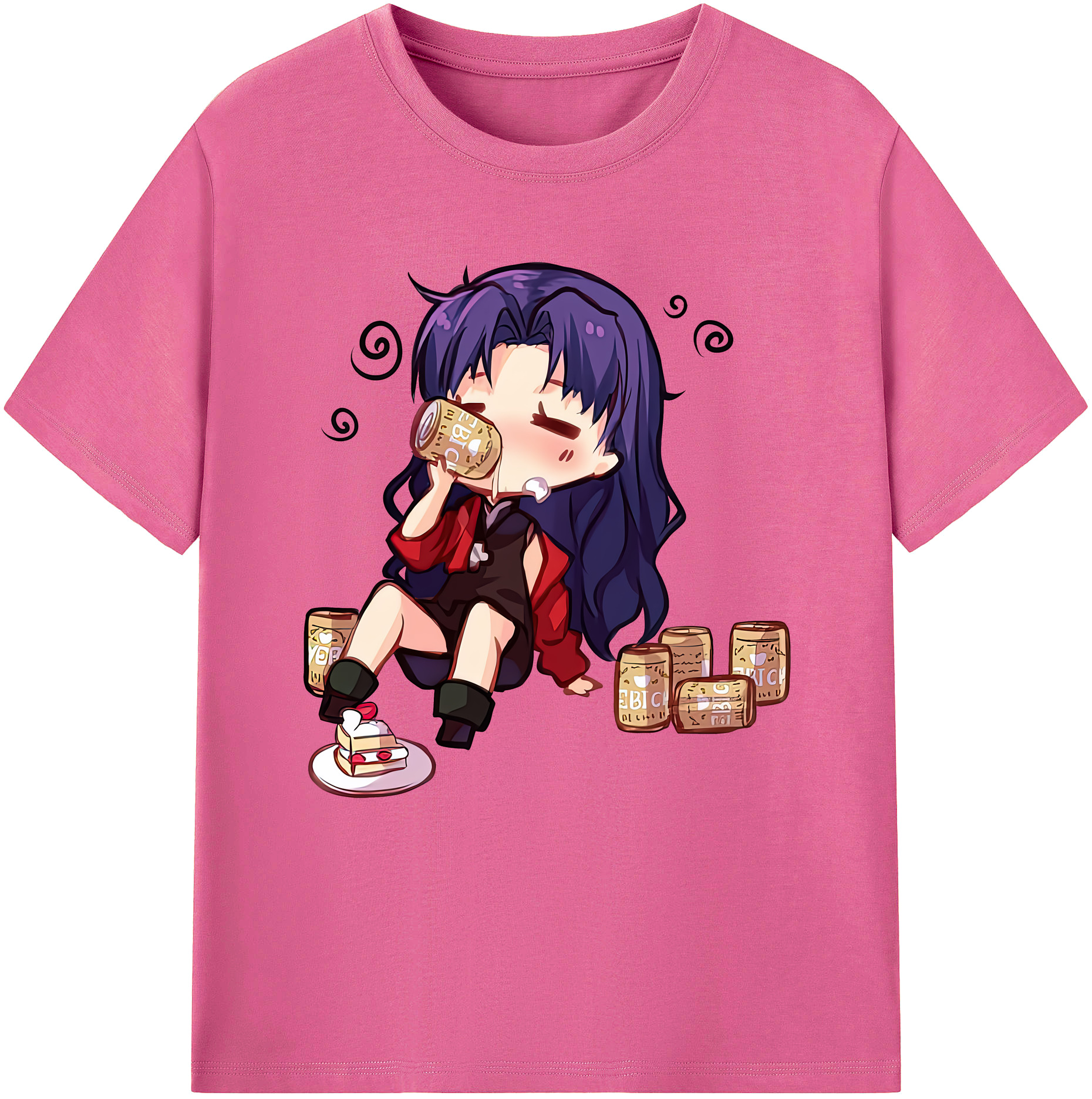 （画像用） EVA 新世紀エヴァンゲリオン レディースカジュアルプリントTシャツ（綿100％）