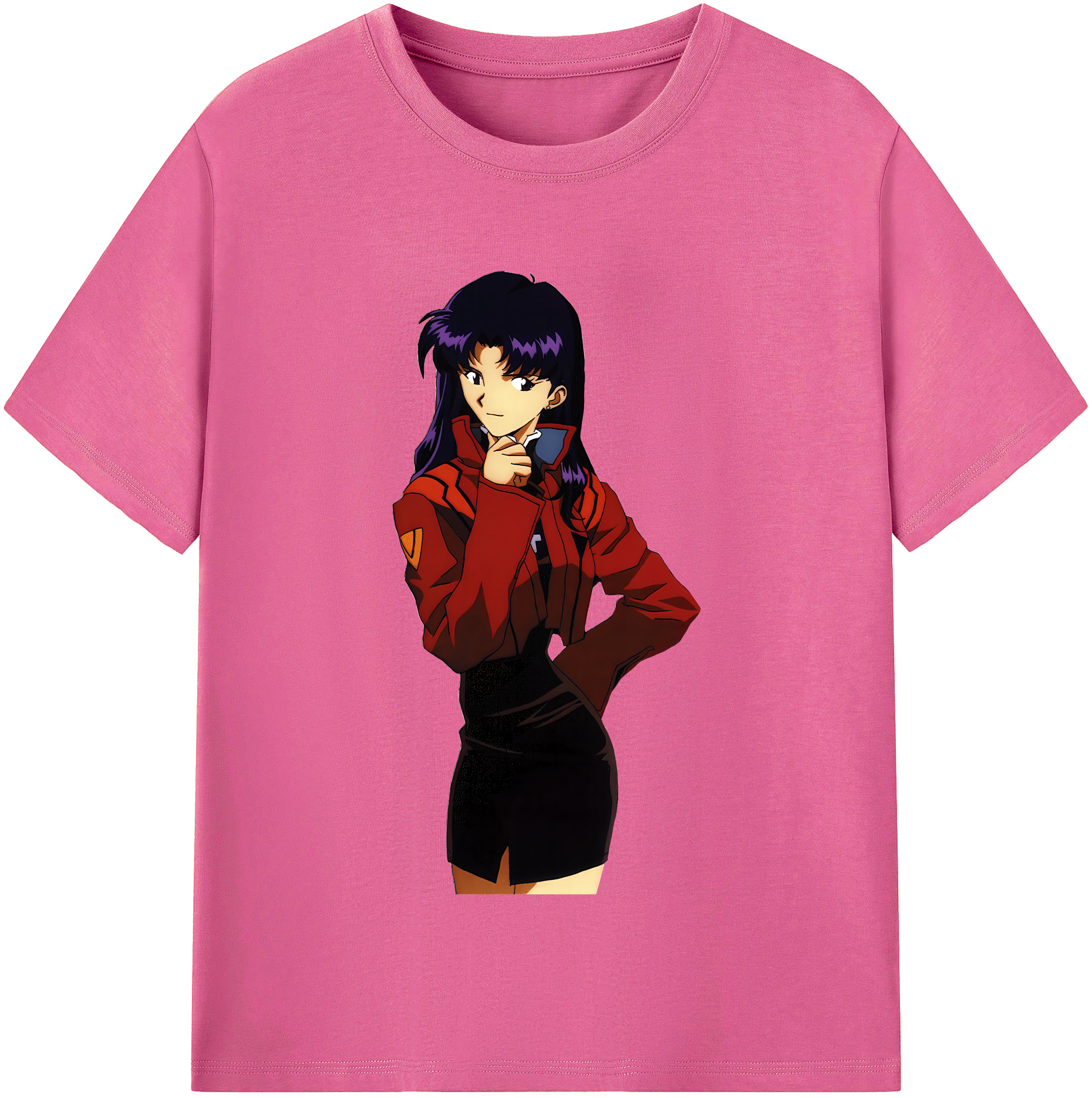 （画像用） EVA 新世紀エヴァンゲリオン レディースカジュアルプリントTシャツ（綿100％）