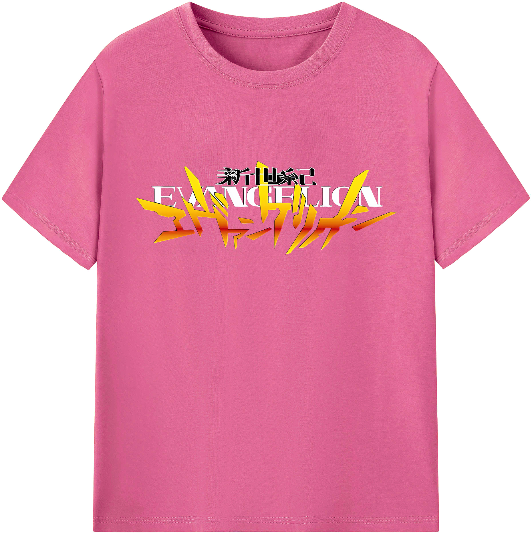 （画像用） EVA 新世紀エヴァンゲリオン レディースカジュアルプリントTシャツ（綿100％）