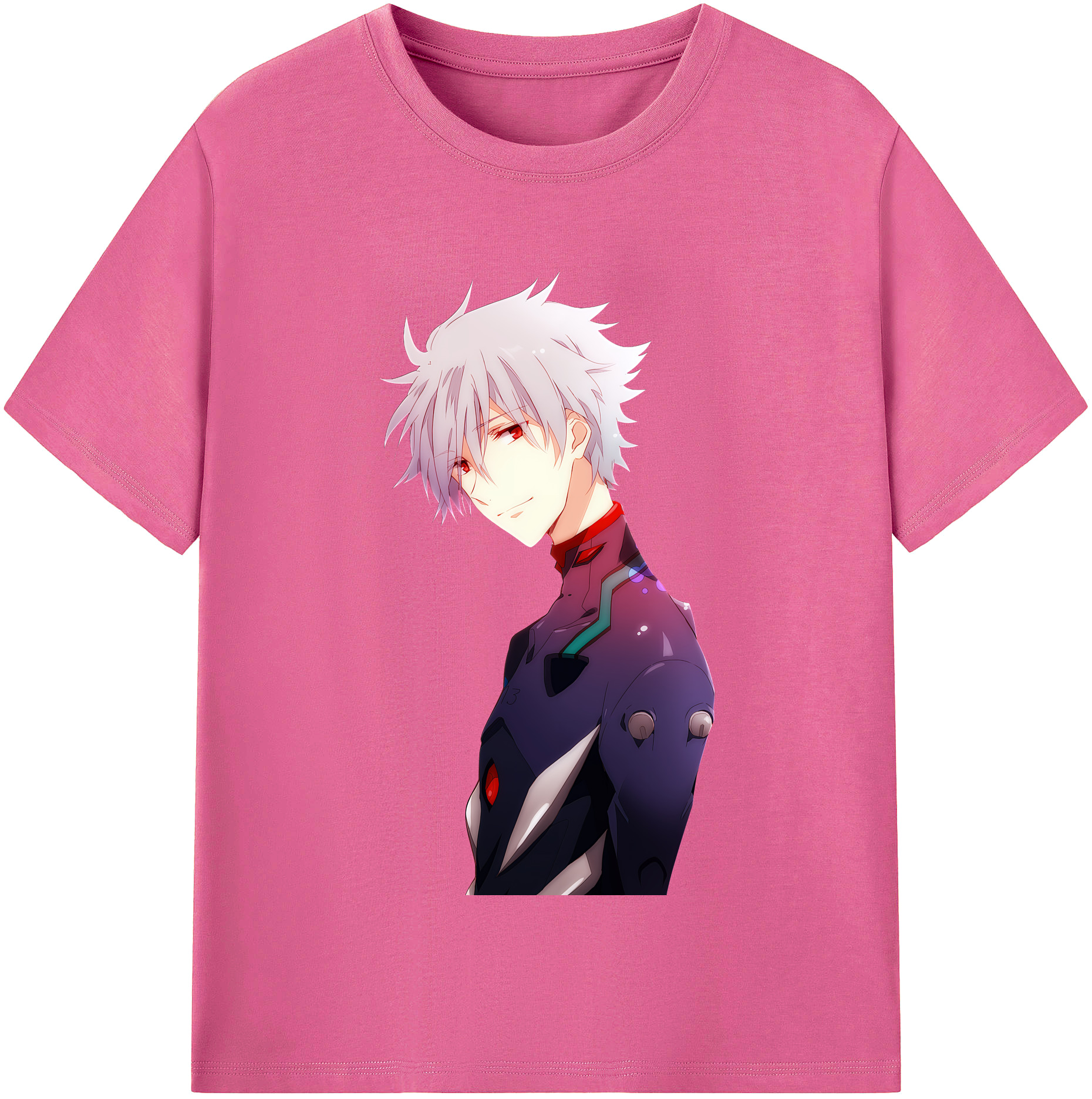 （画像用） EVA 新世紀エヴァンゲリオン レディースカジュアルプリントTシャツ（綿100％）