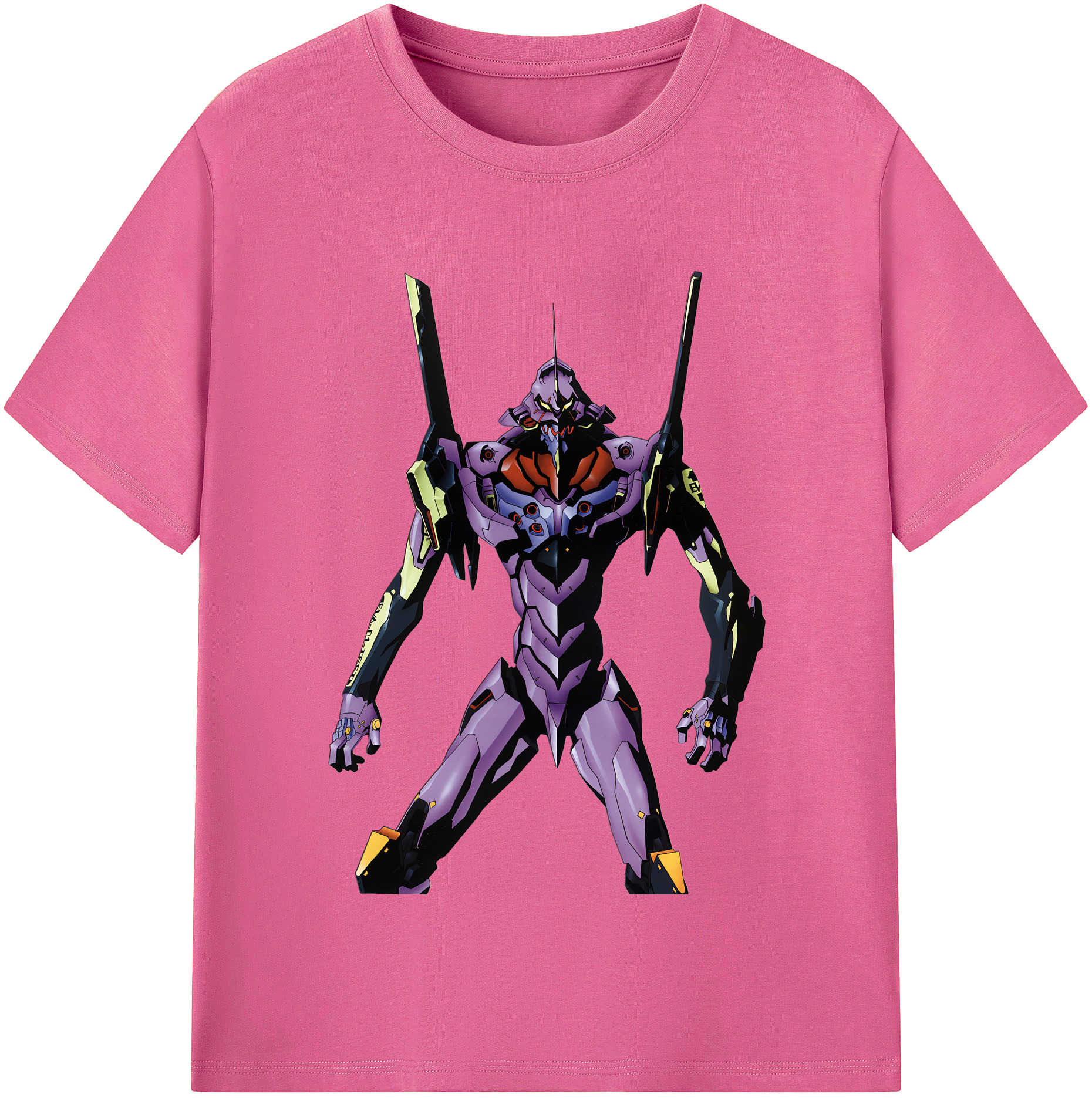 （画像用） EVA 新世紀エヴァンゲリオン レディースカジュアルプリントTシャツ（綿100％）