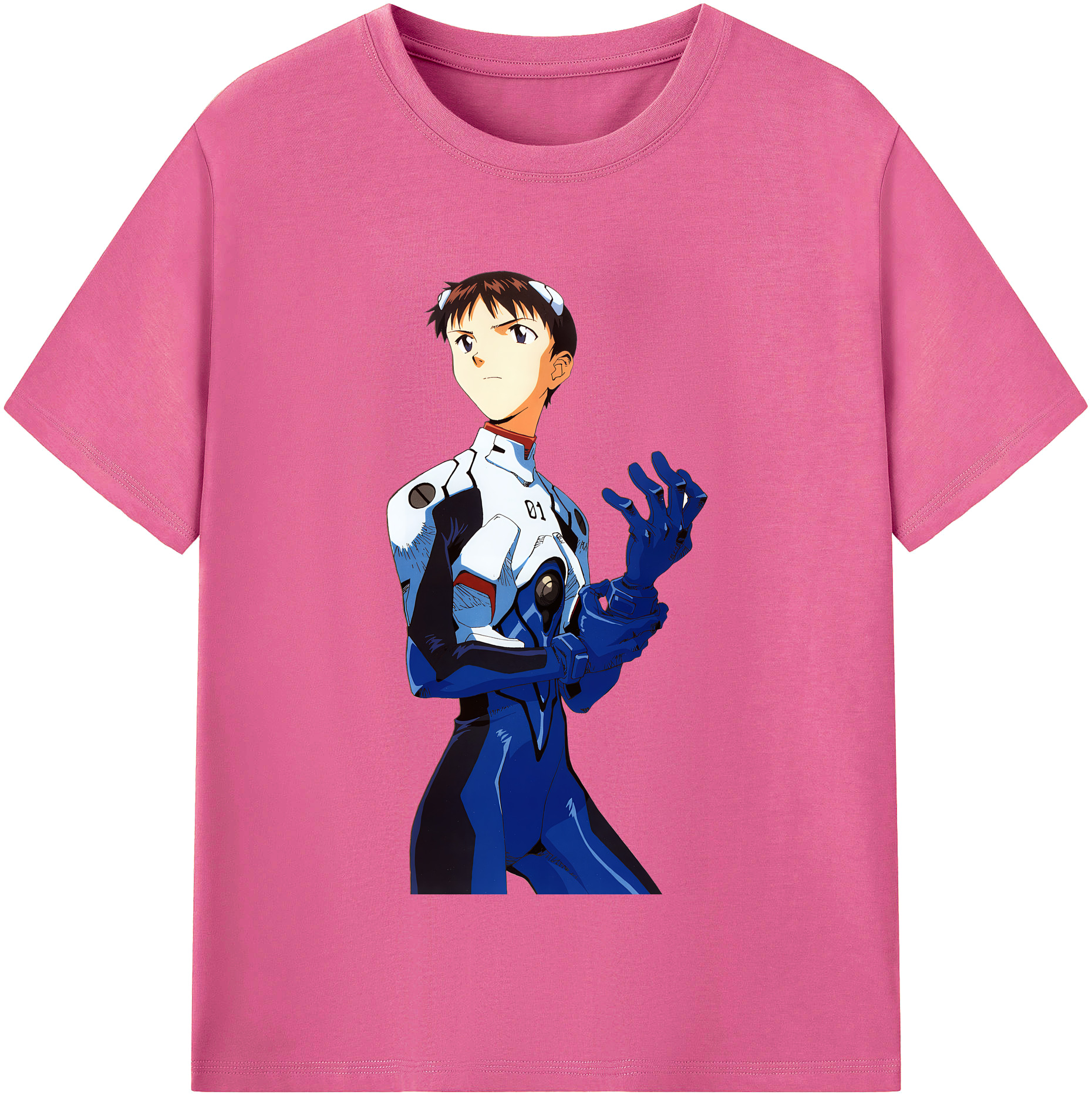 （画像用） EVA 新世紀エヴァンゲリオン レディースカジュアルプリントTシャツ（綿100％）