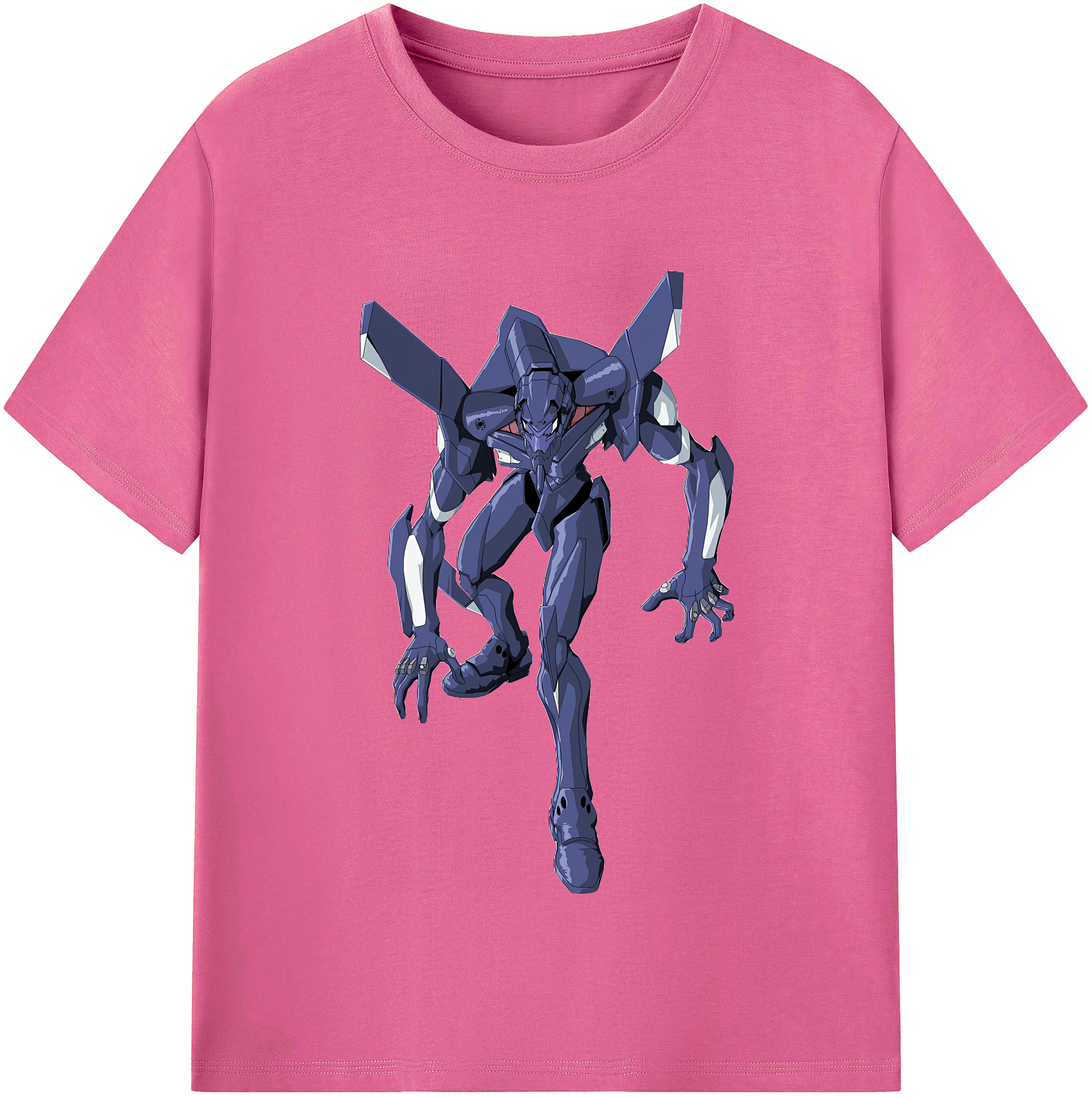 （画像用） EVA 新世紀エヴァンゲリオン レディースカジュアルプリントTシャツ（綿100％）