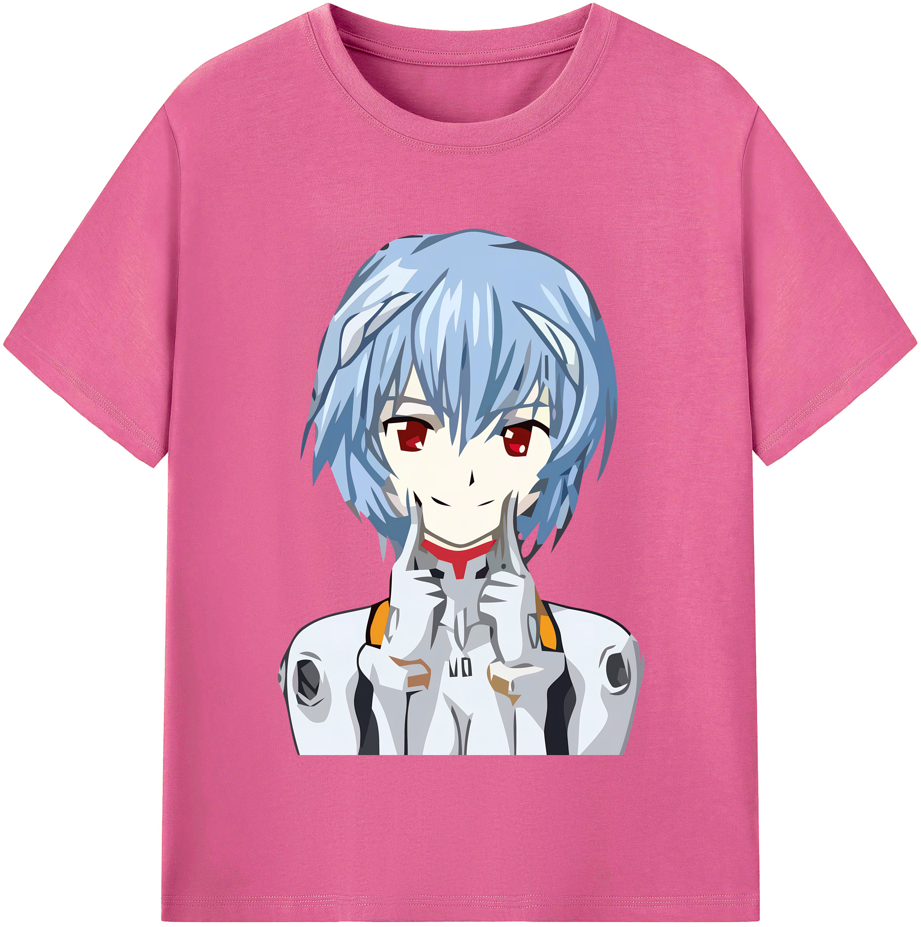 （画像用） EVA 新世紀エヴァンゲリオン レディースカジュアルプリントTシャツ（綿100％）