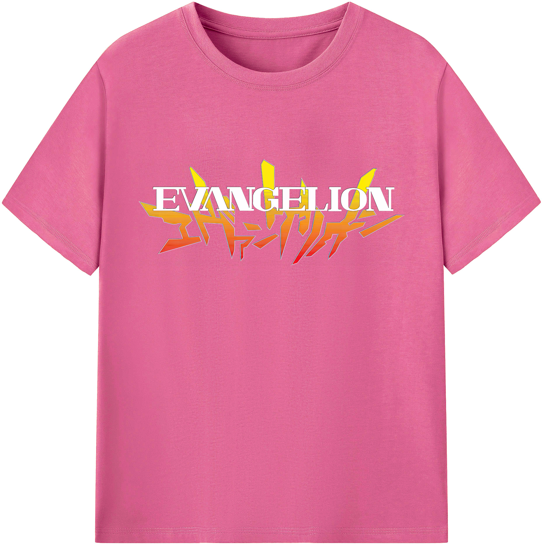 （画像用） EVA 新世紀エヴァンゲリオン レディースカジュアルプリントTシャツ（綿100％）