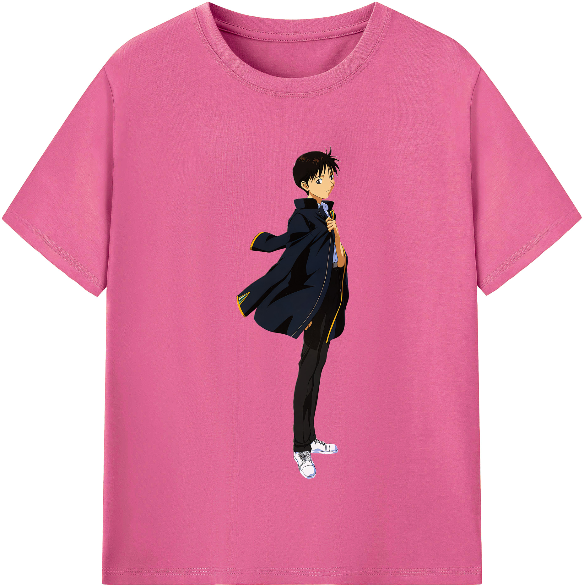 （画像用） EVA 新世紀エヴァンゲリオン レディースカジュアルプリントTシャツ（綿100％）