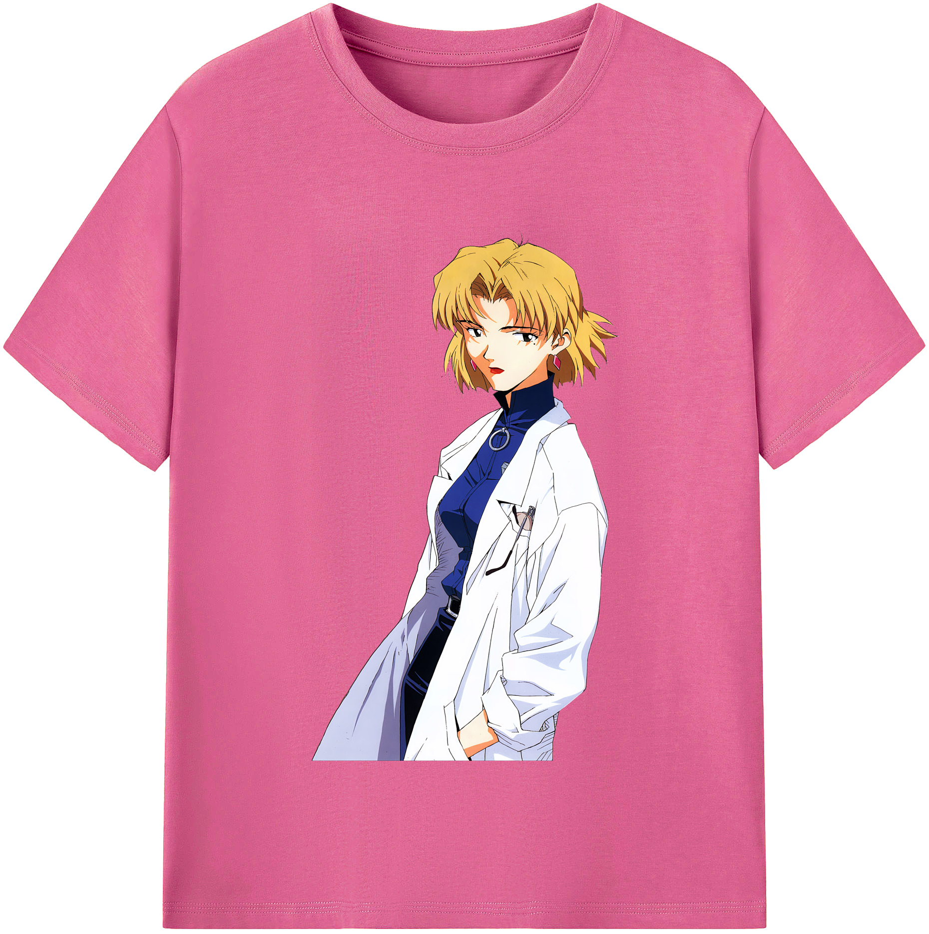 （画像用） EVA 新世紀エヴァンゲリオン レディースカジュアルプリントTシャツ（綿100％）
