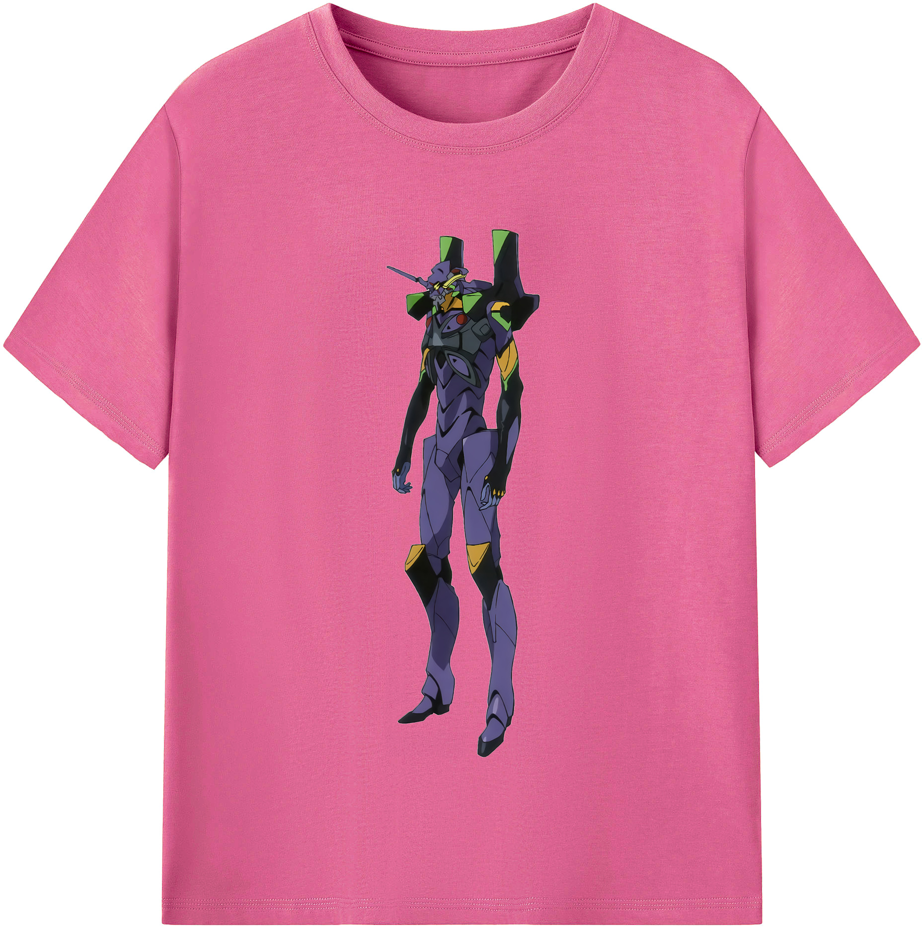 （画像用） EVA 新世紀エヴァンゲリオン レディースカジュアルプリントTシャツ（綿100％）