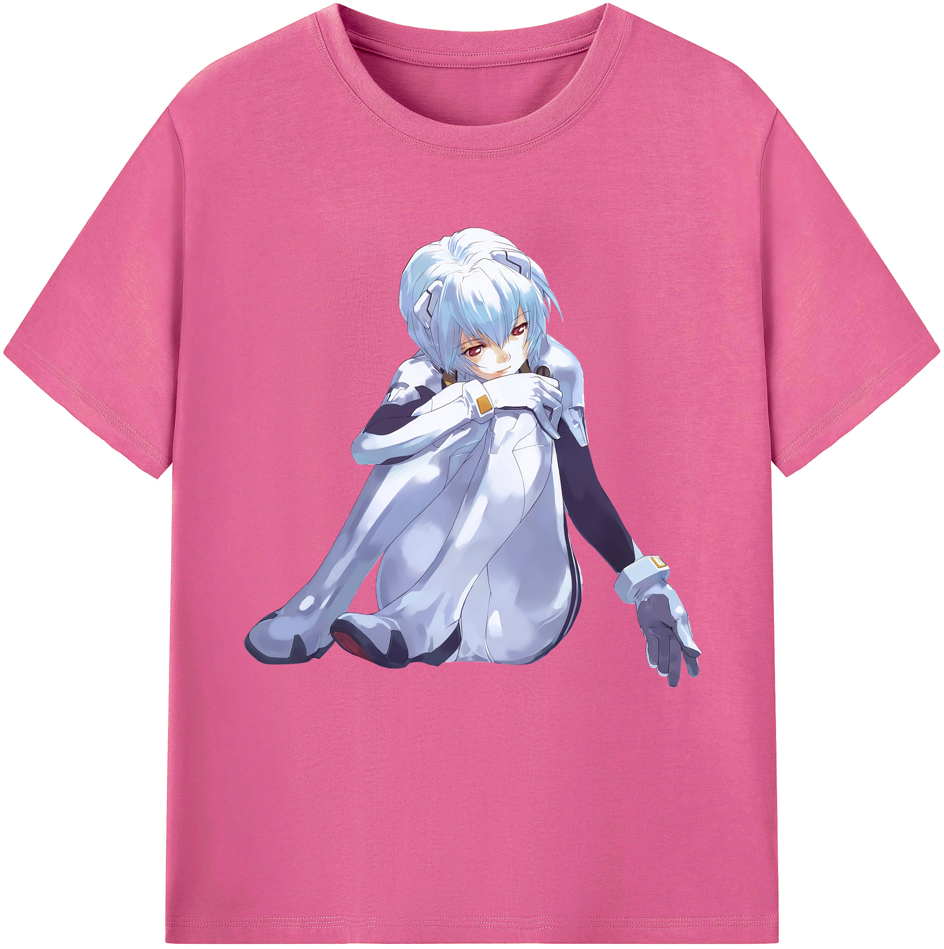 （画像用） EVA 新世紀エヴァンゲリオン レディースカジュアルプリントTシャツ（綿100％）