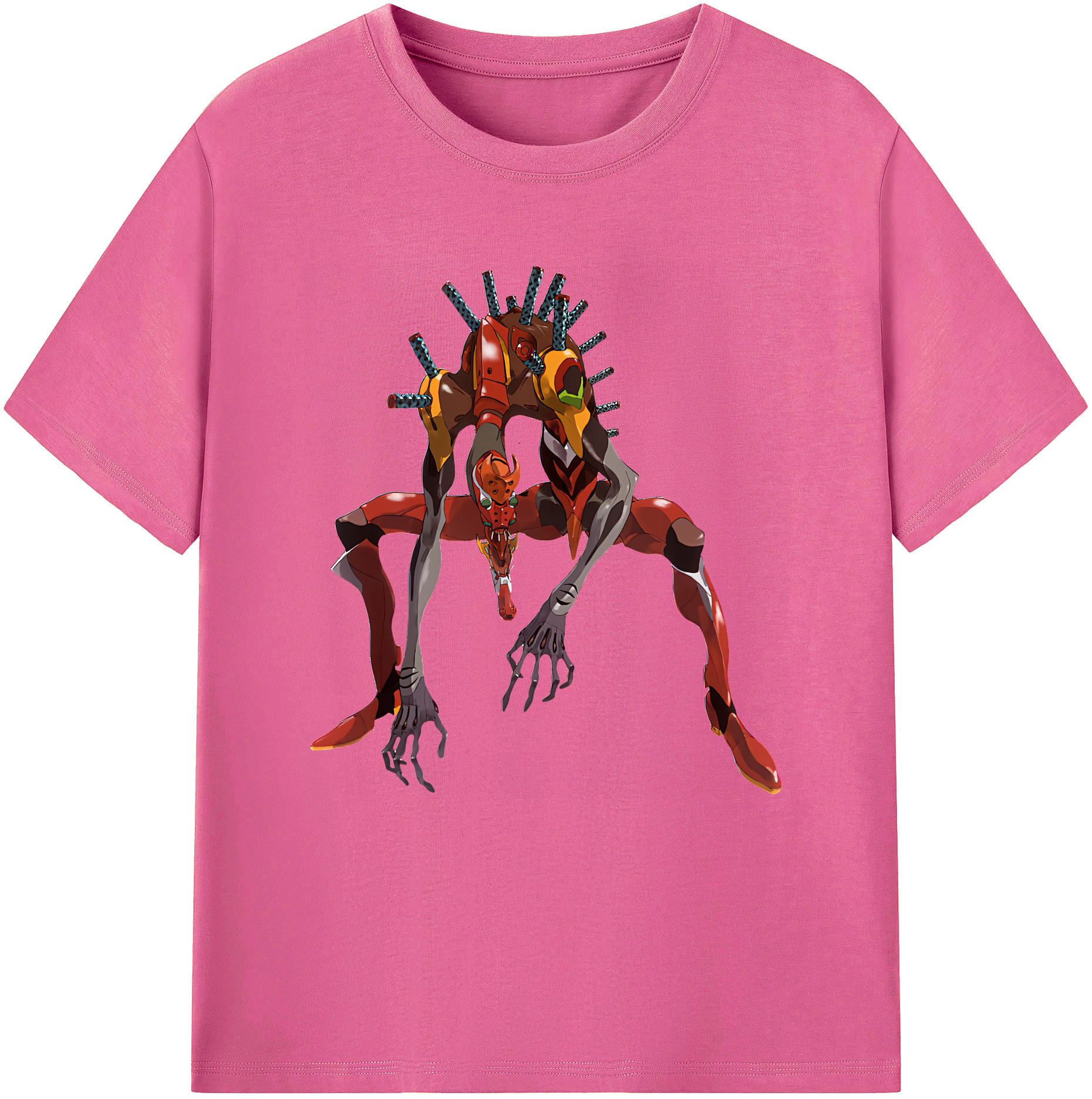 （画像用） EVA 新世紀エヴァンゲリオン レディースカジュアルプリントTシャツ（綿100％）