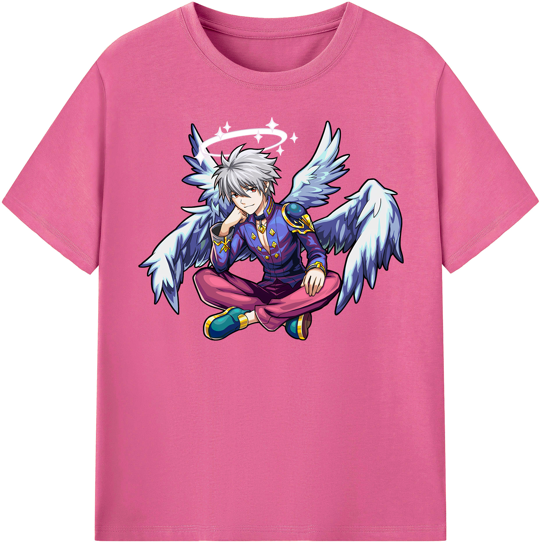 （画像用） EVA 新世紀エヴァンゲリオン レディースカジュアルプリントTシャツ（綿100％）