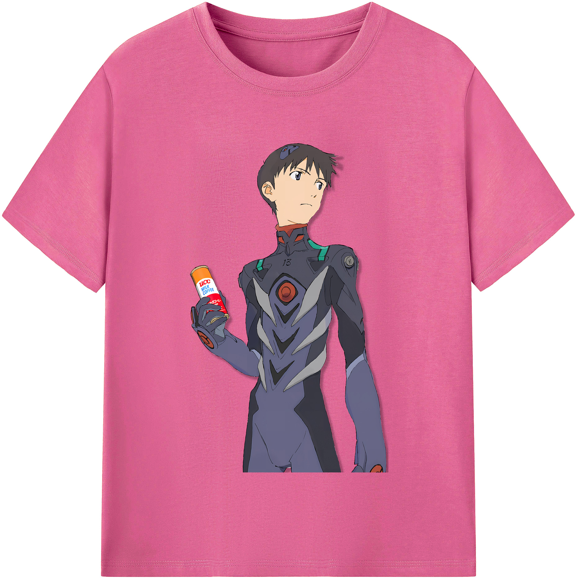 （画像用） EVA 新世紀エヴァンゲリオン レディースカジュアルプリントTシャツ（綿100％）