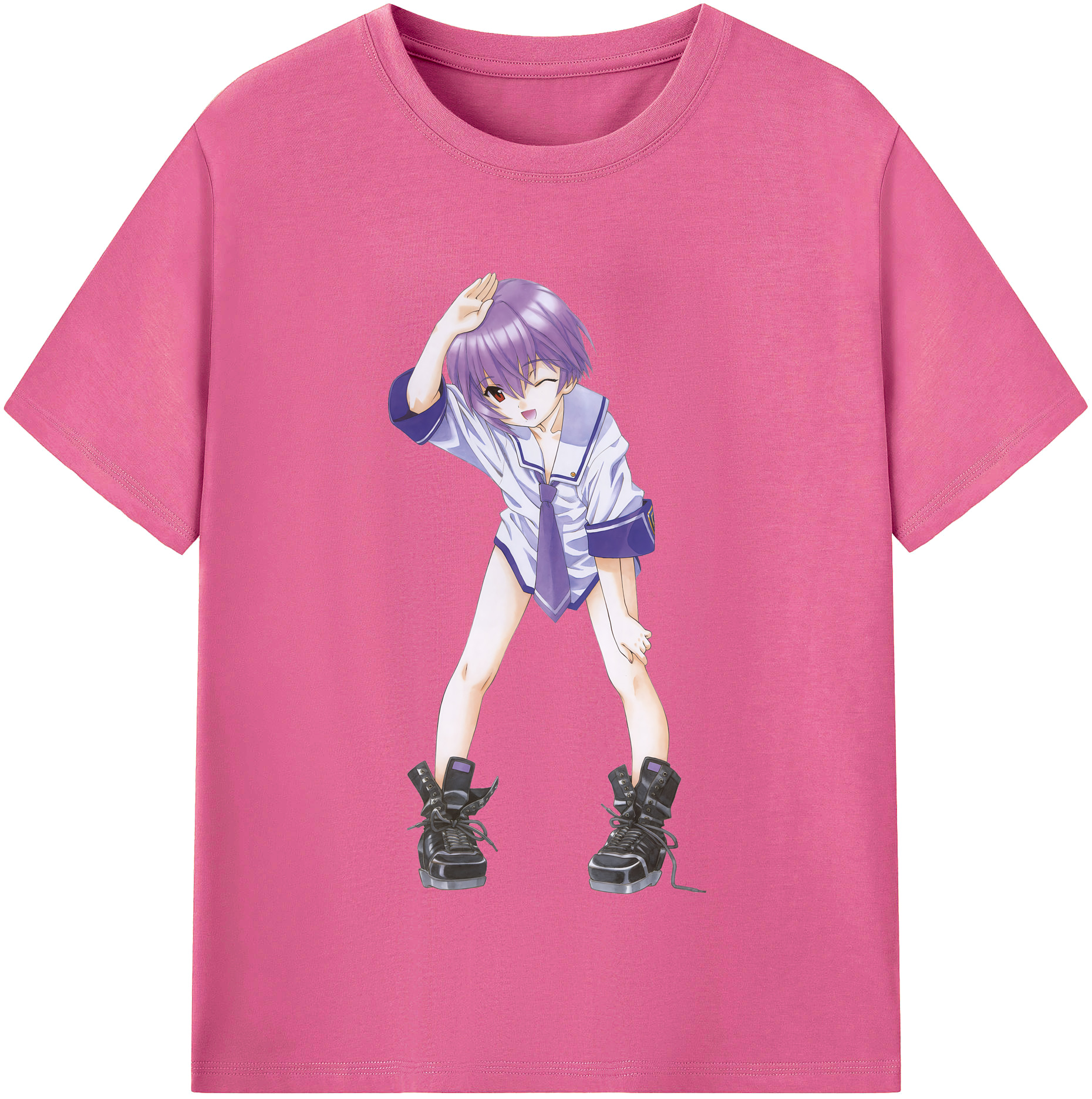 （画像用） EVA 新世紀エヴァンゲリオン レディースカジュアルプリントTシャツ（綿100％）