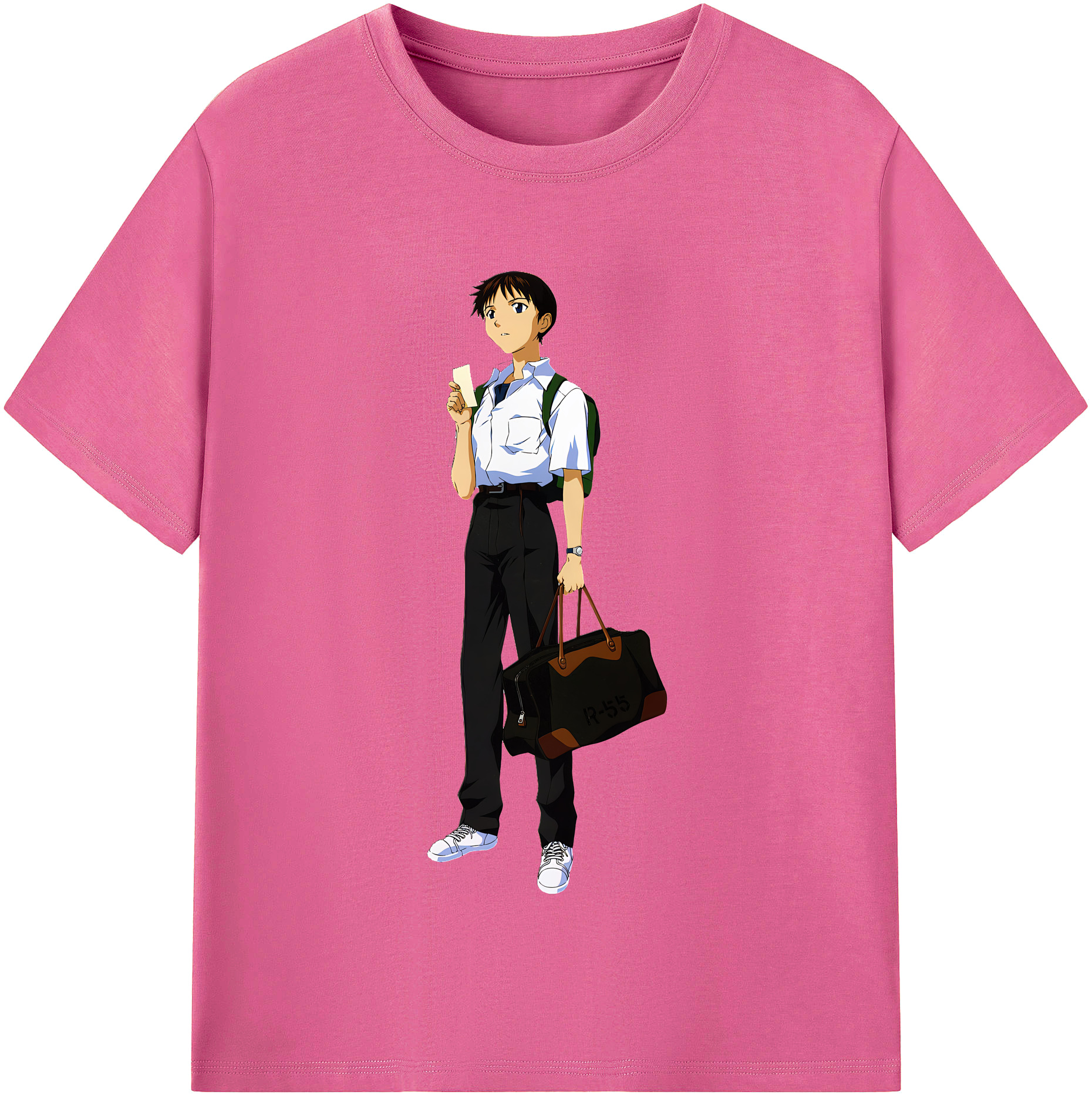 （画像用） EVA 新世紀エヴァンゲリオン レディースカジュアルプリントTシャツ（綿100％）