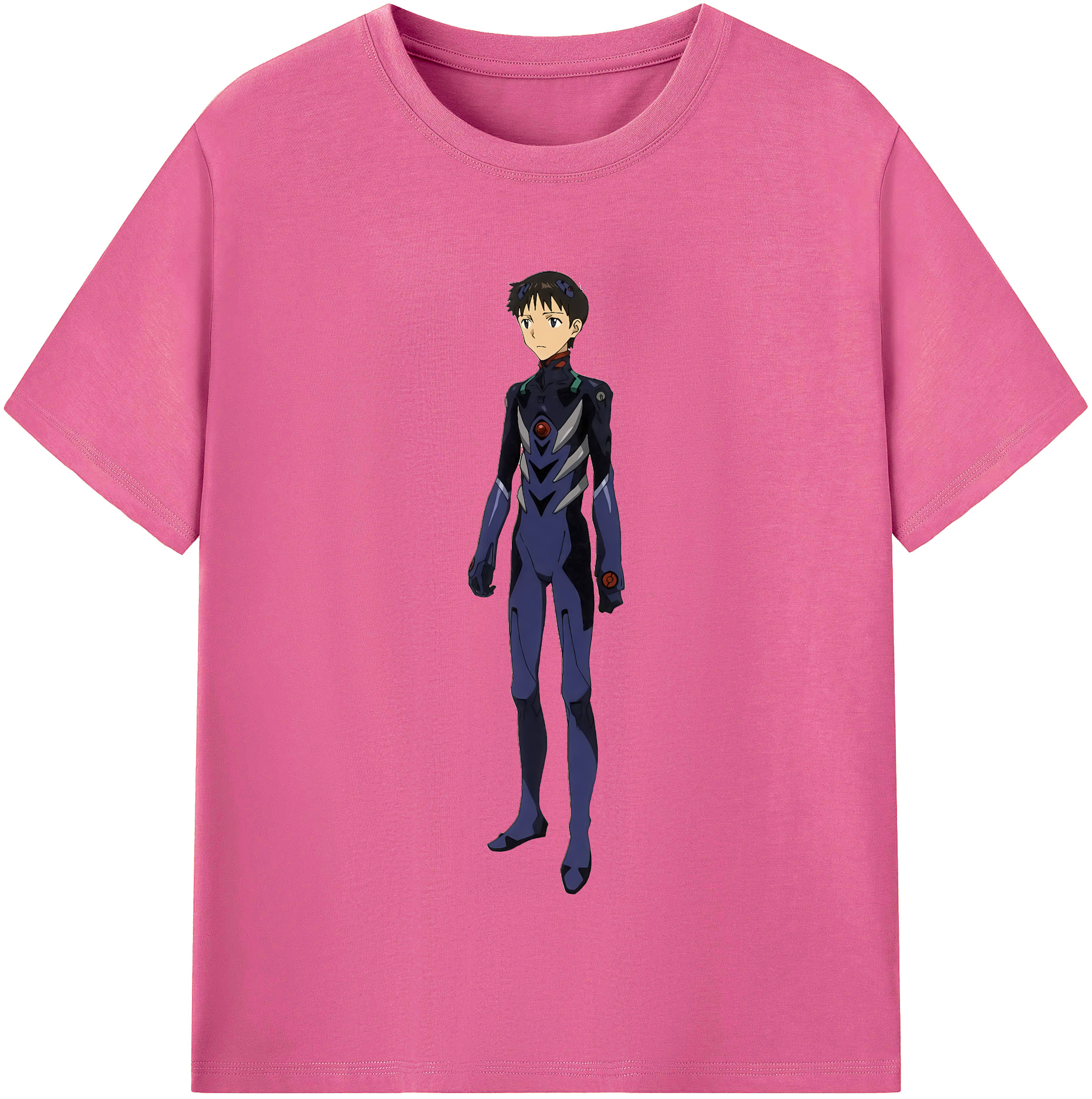 （画像用） EVA 新世紀エヴァンゲリオン レディースカジュアルプリントTシャツ（綿100％）