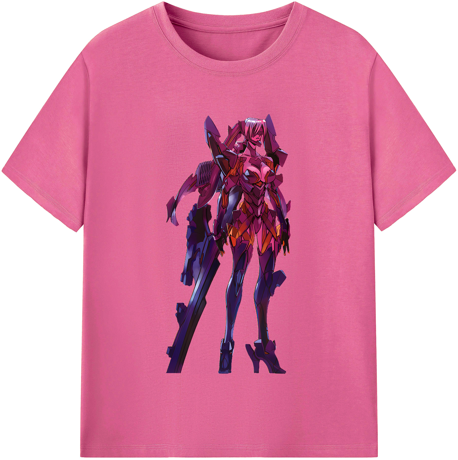 （画像用） EVA 新世紀エヴァンゲリオン レディースカジュアルプリントTシャツ（綿100％）