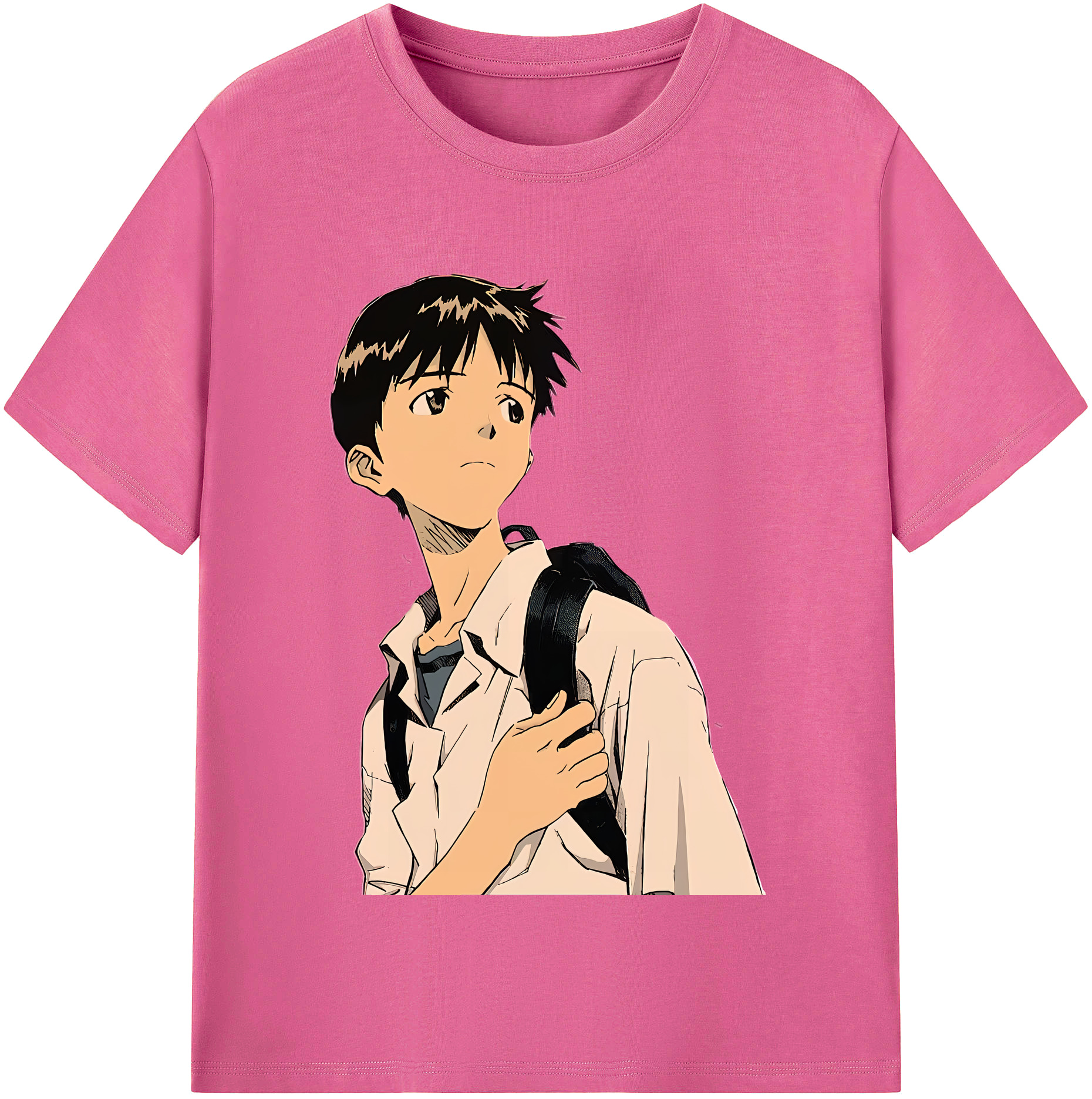 （画像用） EVA 新世紀エヴァンゲリオン レディースカジュアルプリントTシャツ（綿100％）