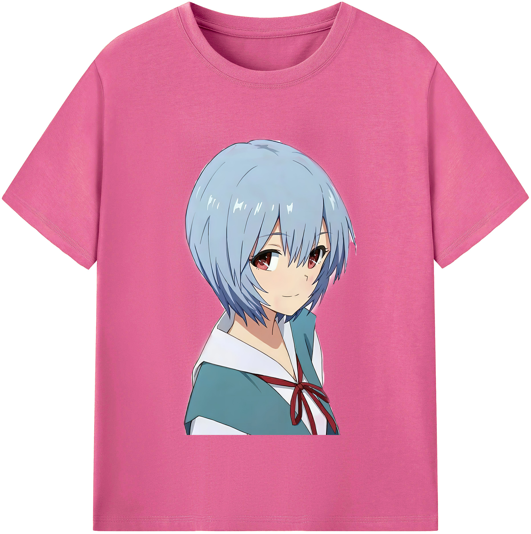 （画像用） EVA 新世紀エヴァンゲリオン レディースカジュアルプリントTシャツ（綿100％）