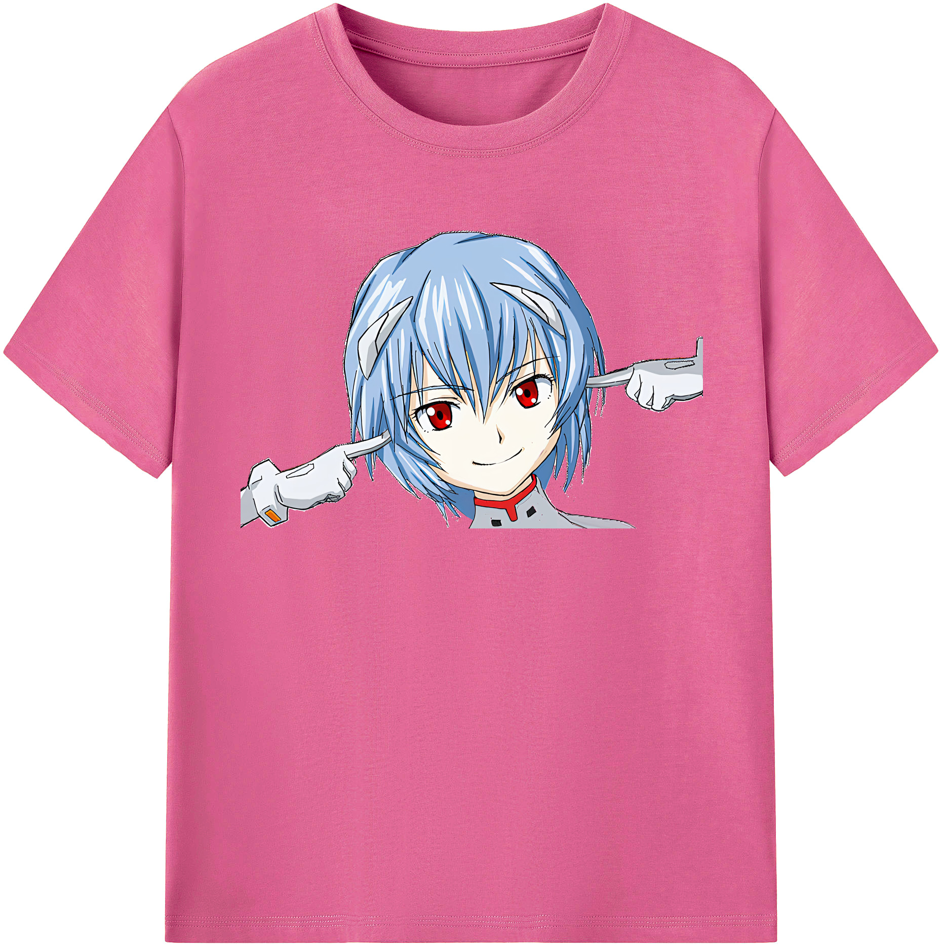 （画像用） EVA 新世紀エヴァンゲリオン レディースカジュアルプリントTシャツ（綿100％）