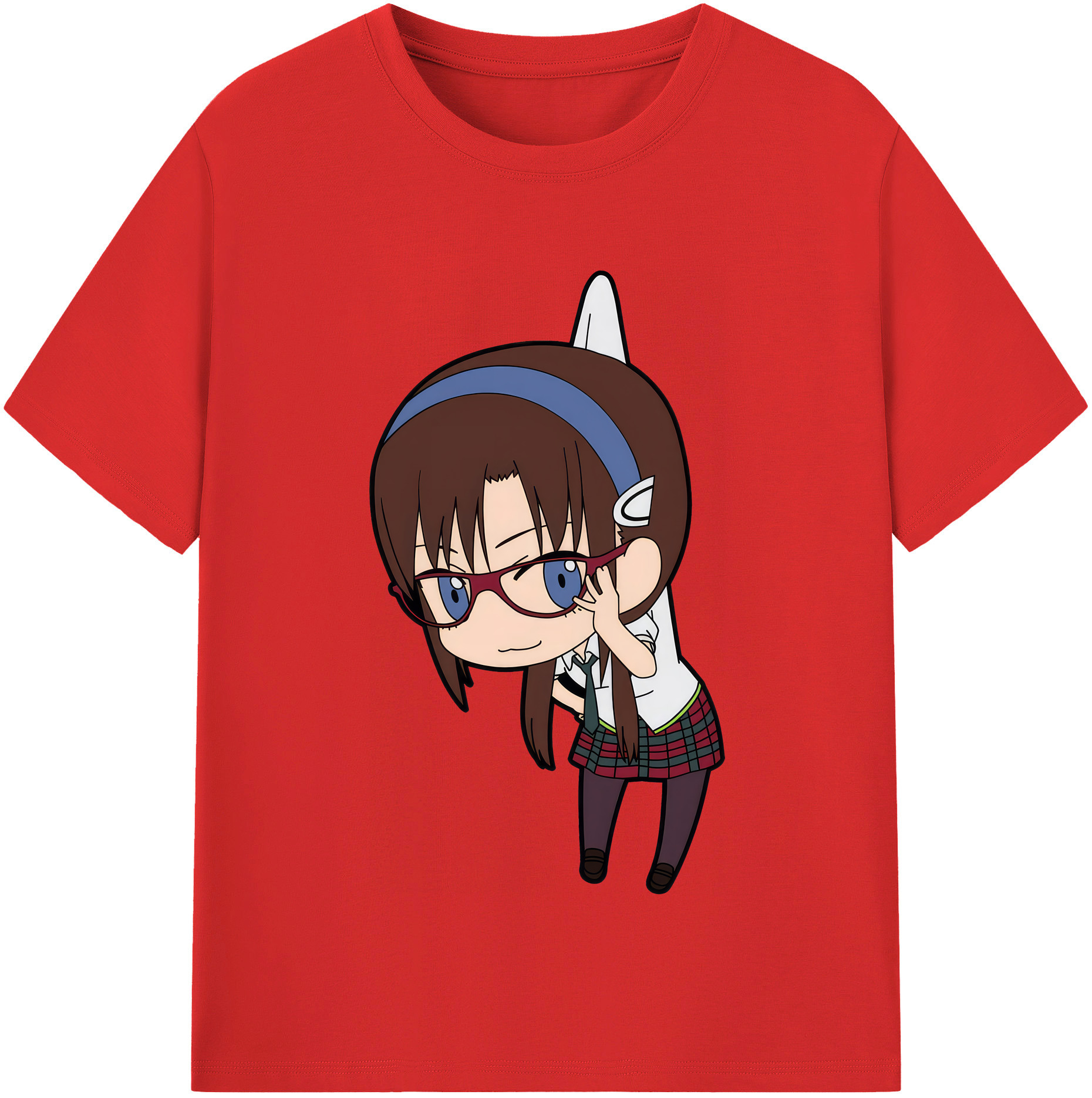 （画像用） EVA 新世紀エヴァンゲリオン レディースカジュアルプリントTシャツ（綿100％）