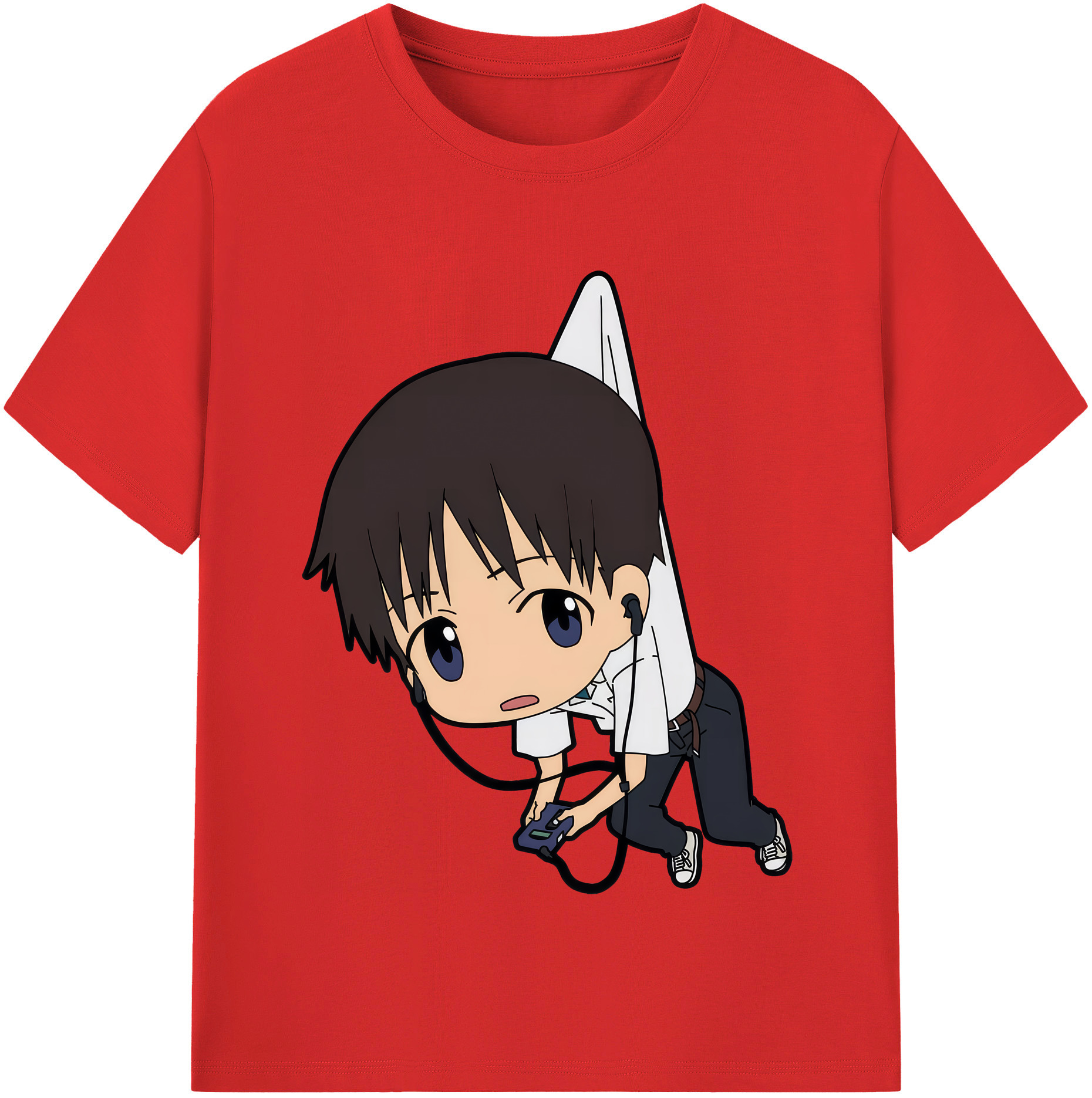（画像用） EVA 新世紀エヴァンゲリオン レディースカジュアルプリントTシャツ（綿100％）
