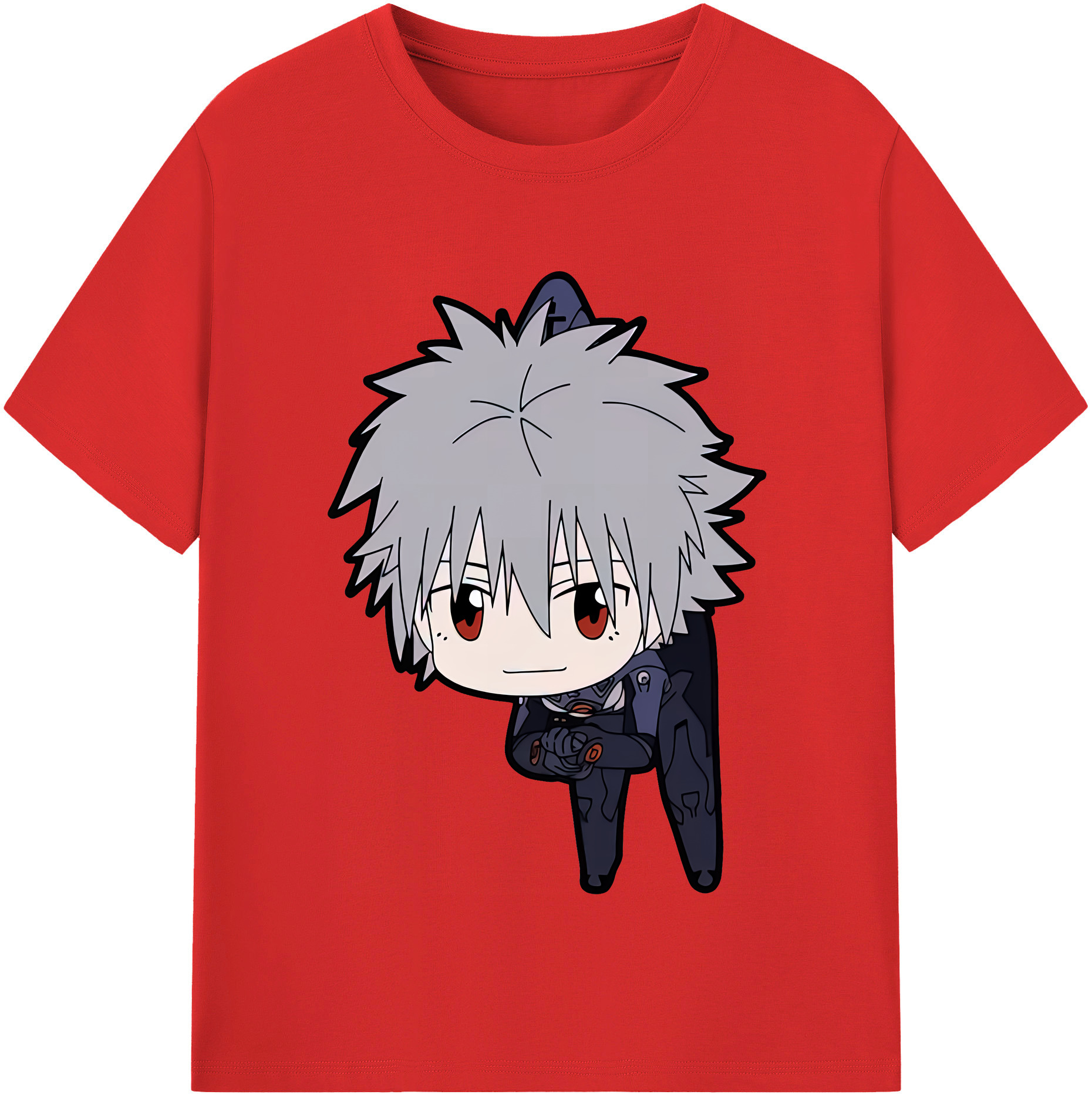 （画像用） EVA 新世紀エヴァンゲリオン レディースカジュアルプリントTシャツ（綿100％）