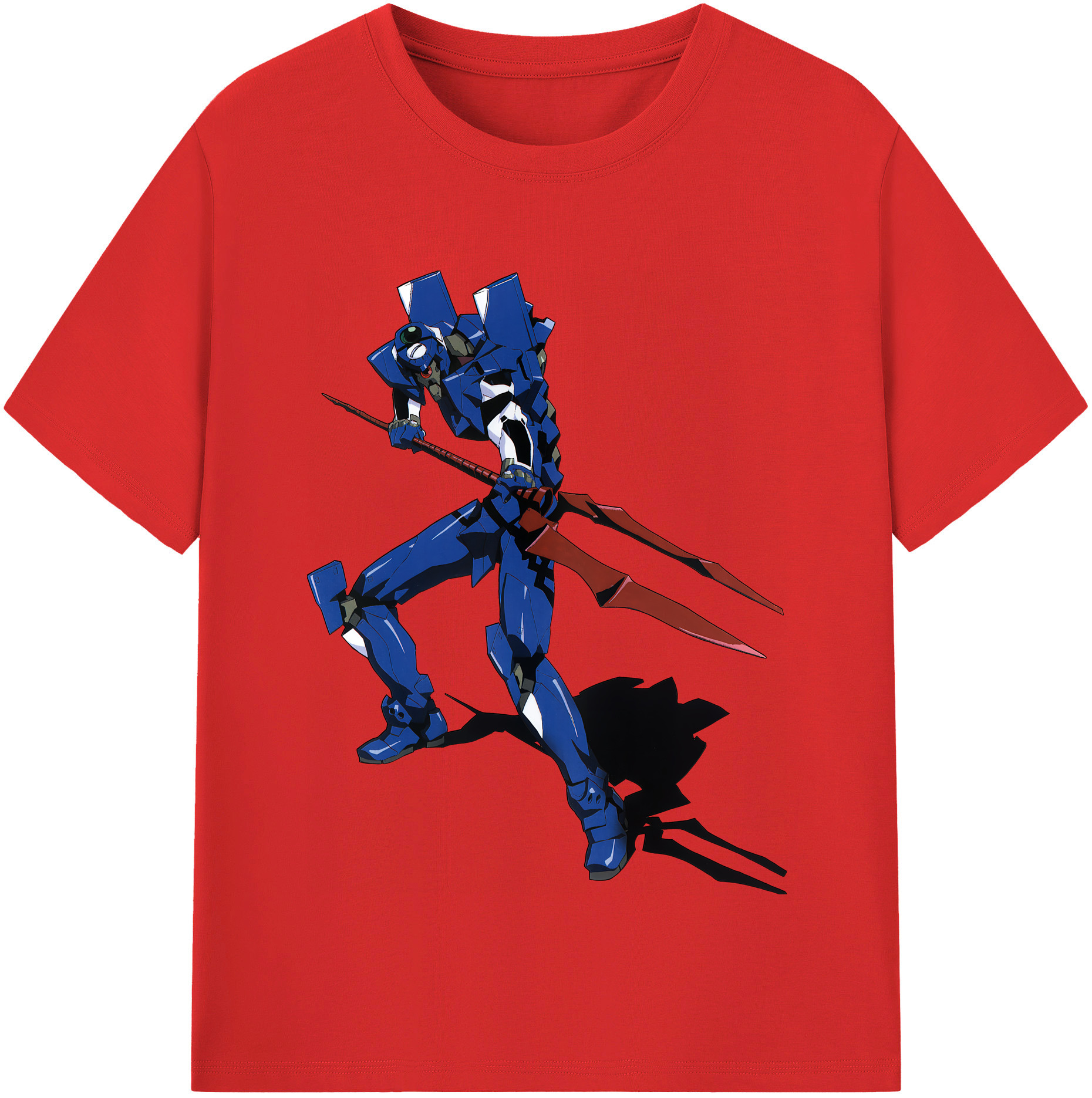 （画像用） EVA 新世紀エヴァンゲリオン レディースカジュアルプリントTシャツ（綿100％）