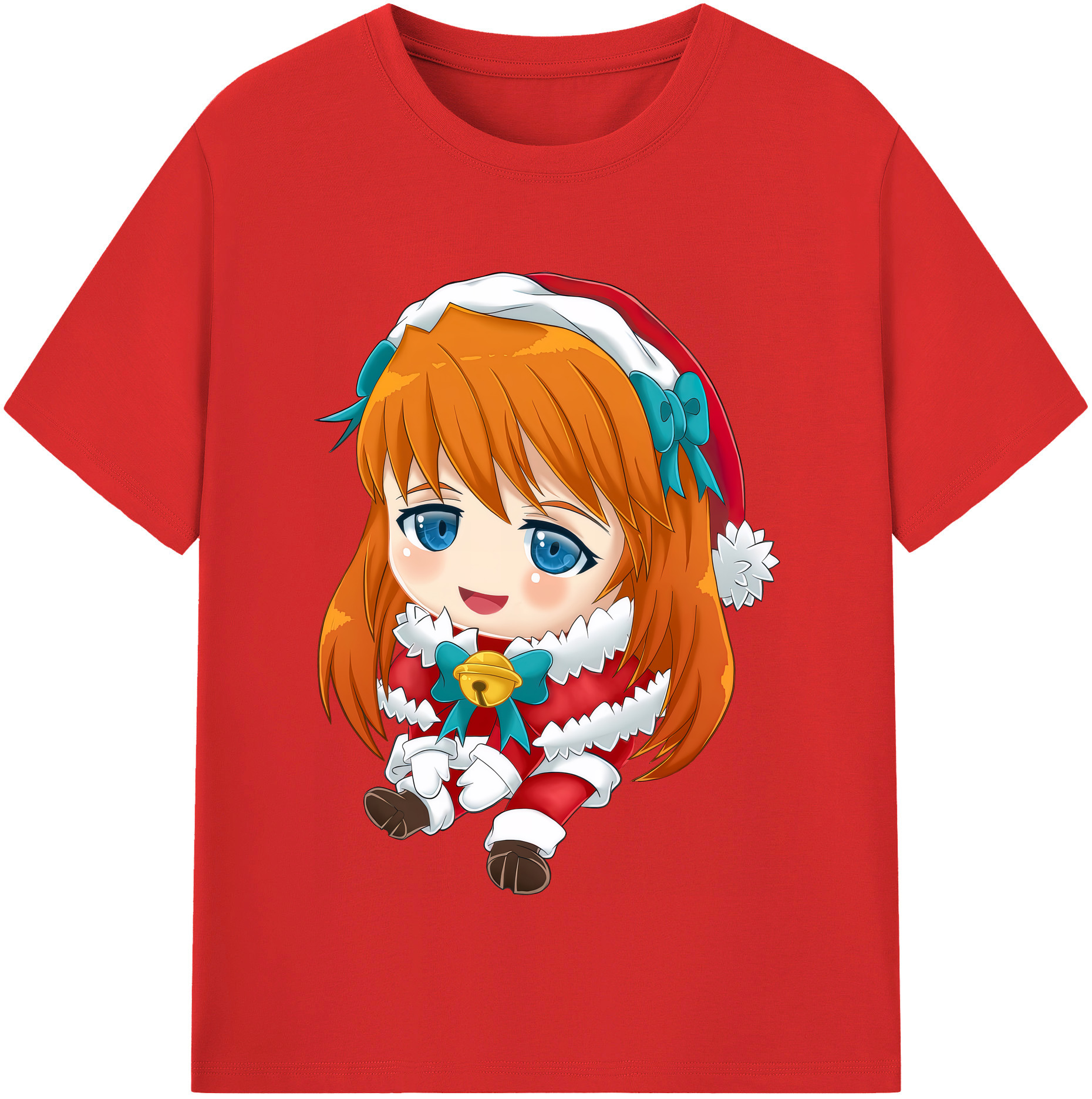 （画像用） EVA 新世紀エヴァンゲリオン レディースカジュアルプリントTシャツ（綿100％）