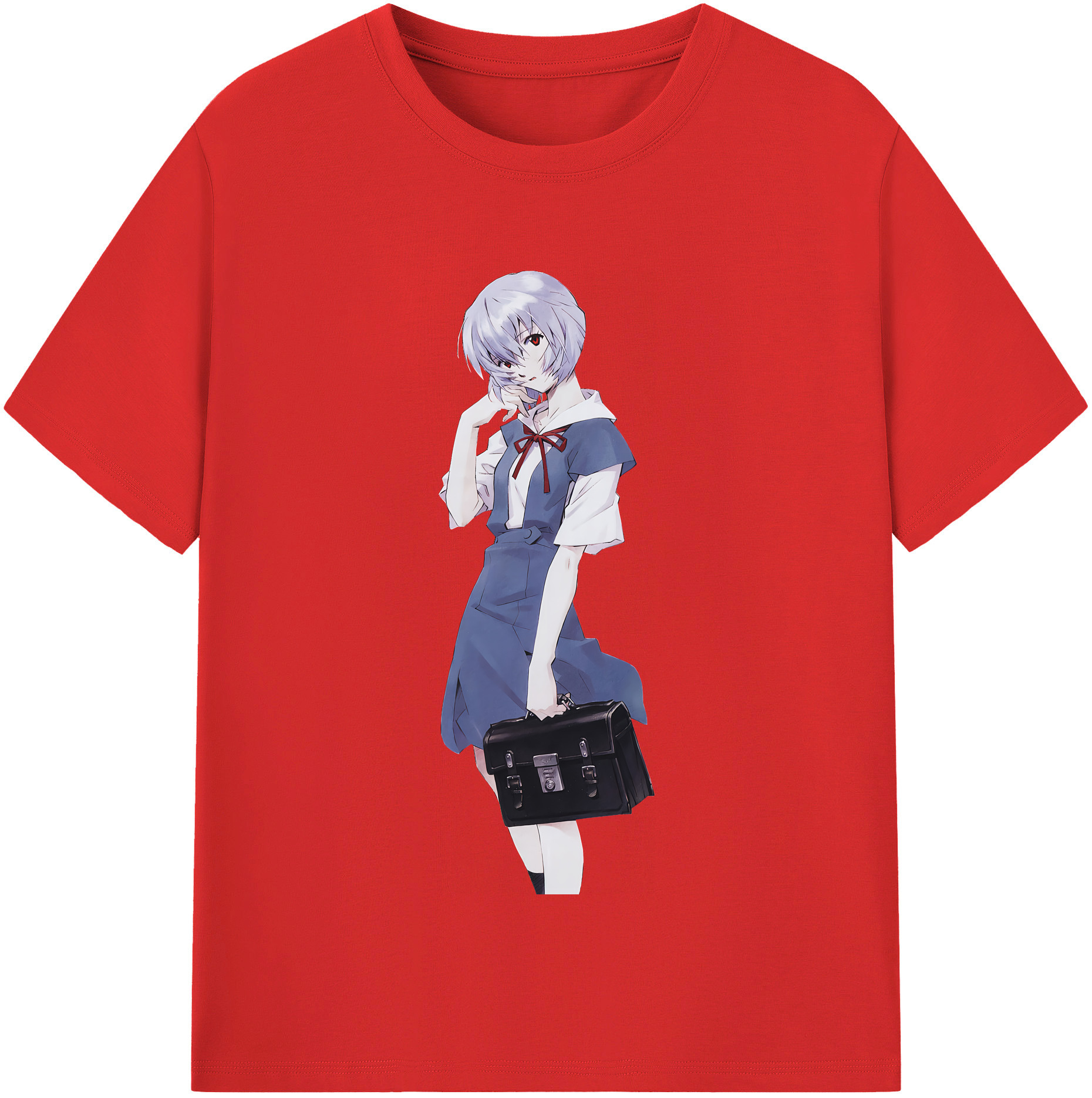 （画像用） EVA 新世紀エヴァンゲリオン レディースカジュアルプリントTシャツ（綿100％）