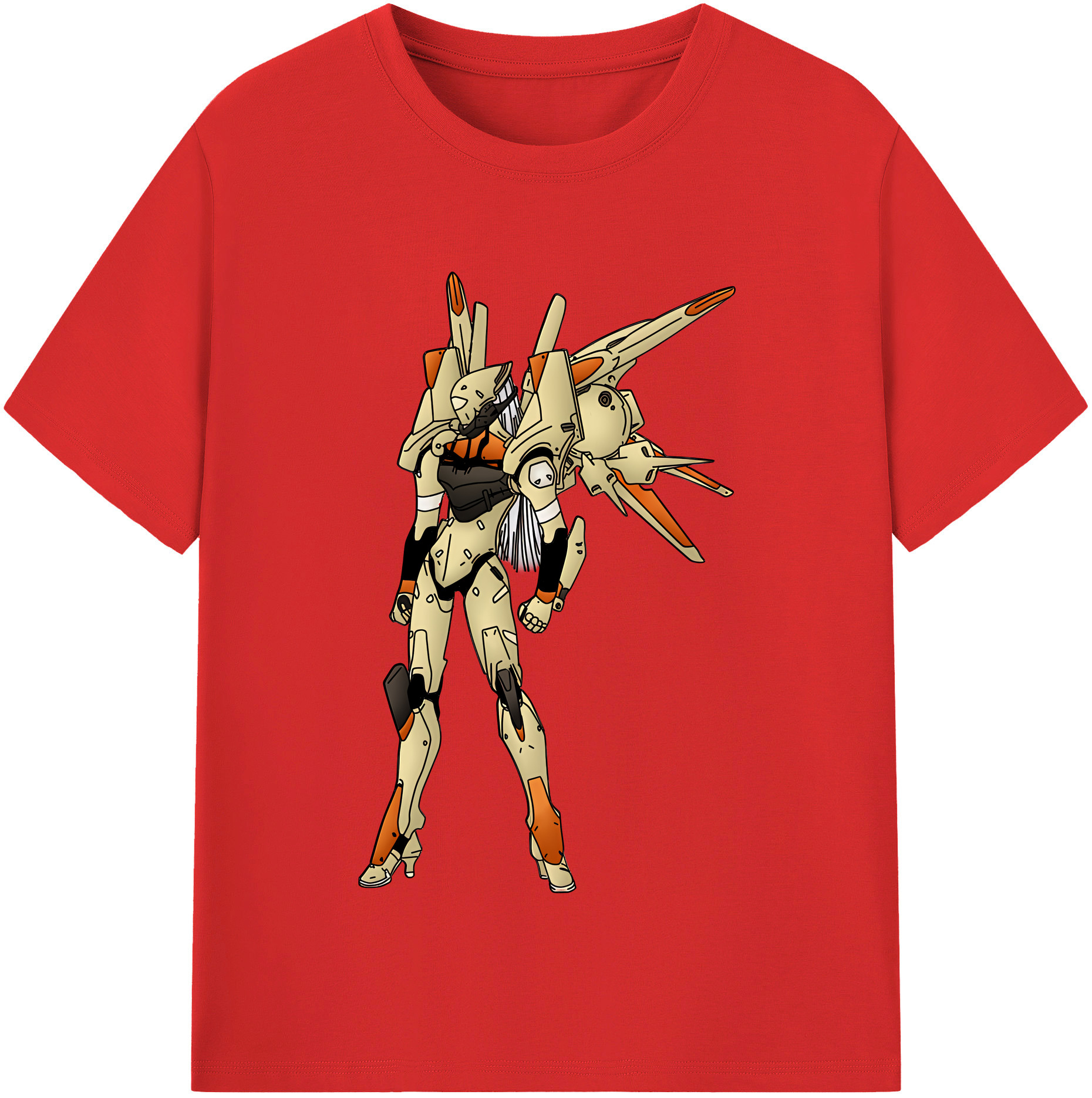 （画像用） EVA 新世紀エヴァンゲリオン レディースカジュアルプリントTシャツ（綿100％）