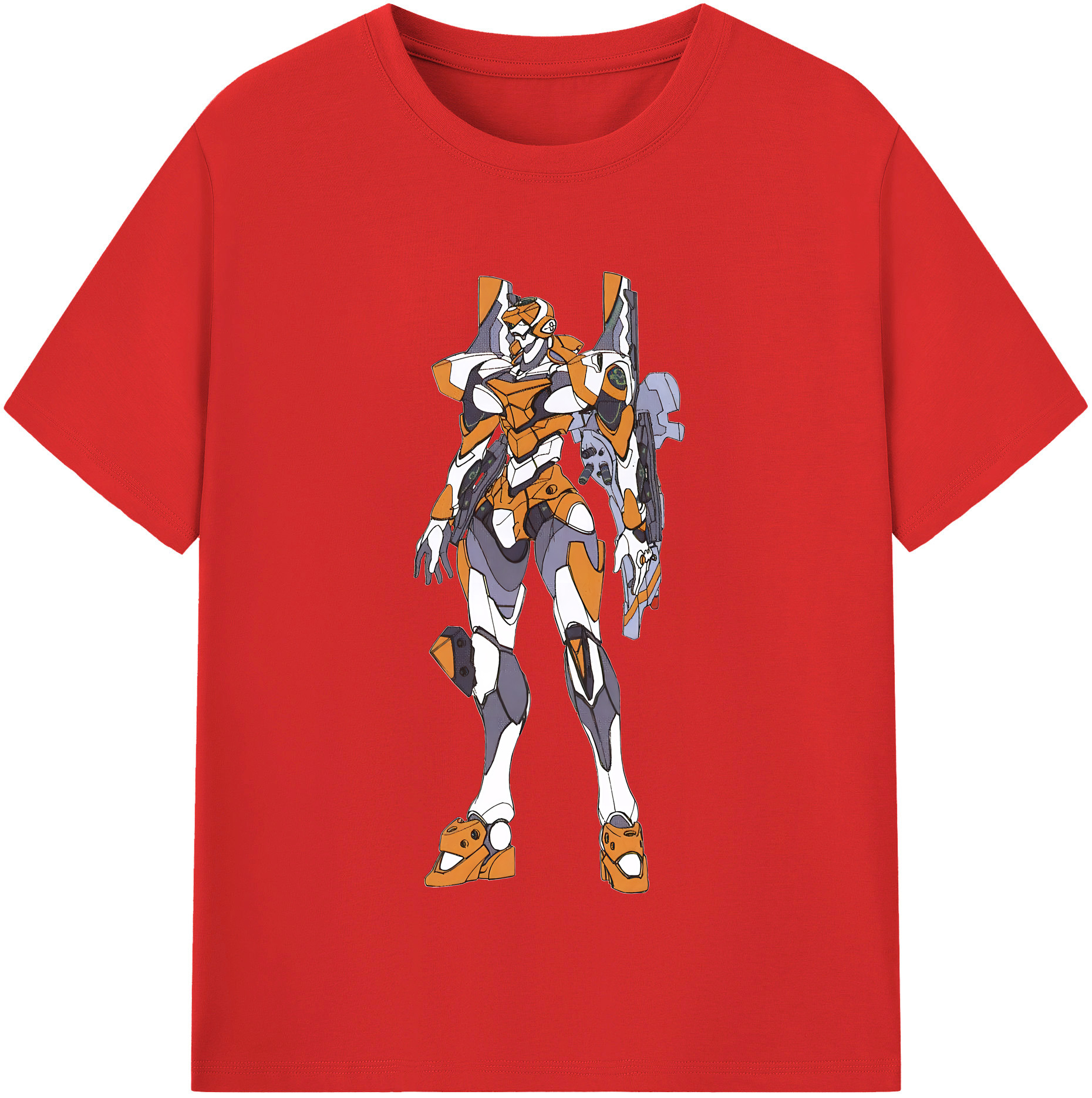 （画像用） EVA 新世紀エヴァンゲリオン レディースカジュアルプリントTシャツ（綿100％）