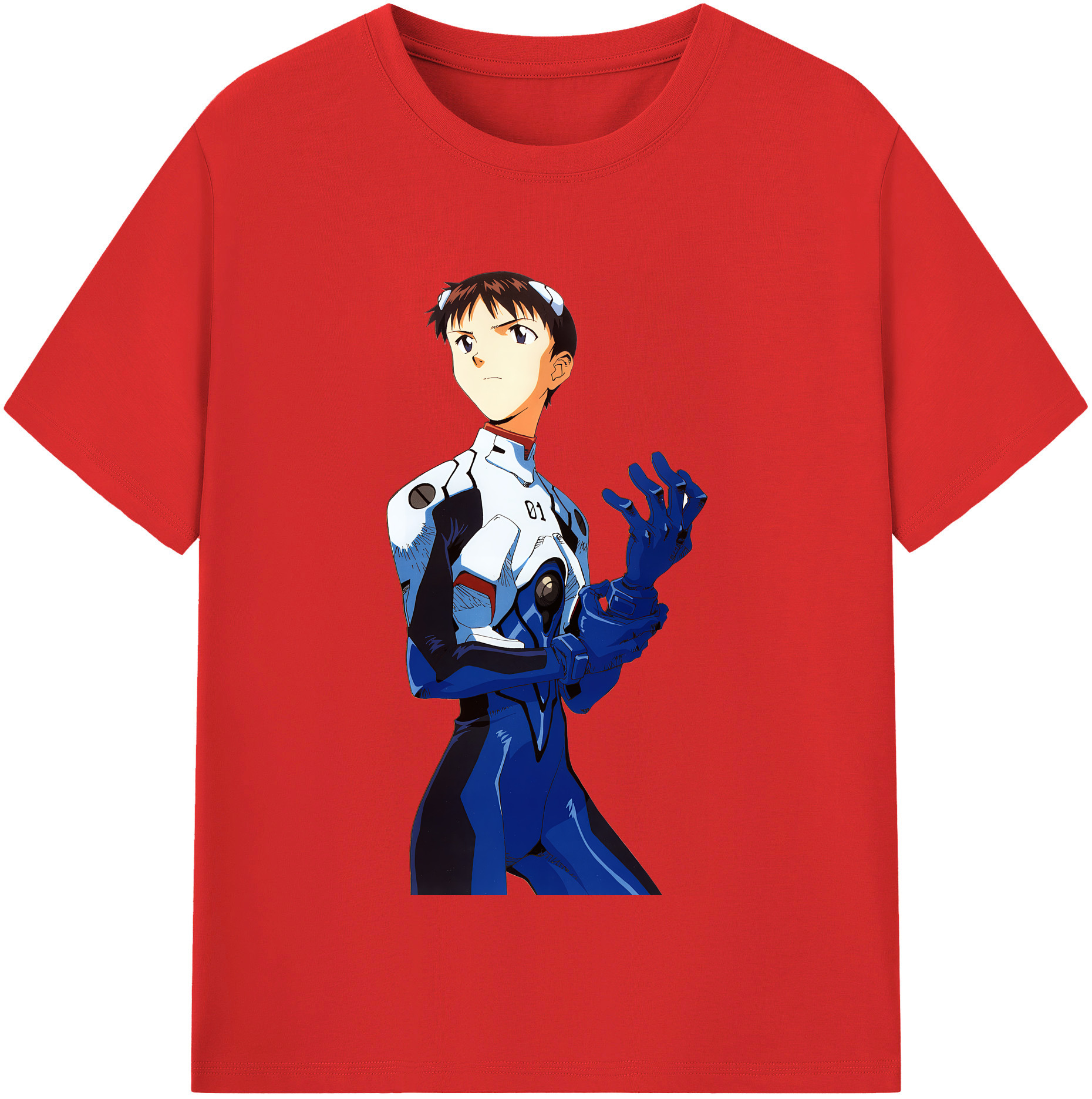 （画像用） EVA 新世紀エヴァンゲリオン レディースカジュアルプリントTシャツ（綿100％）