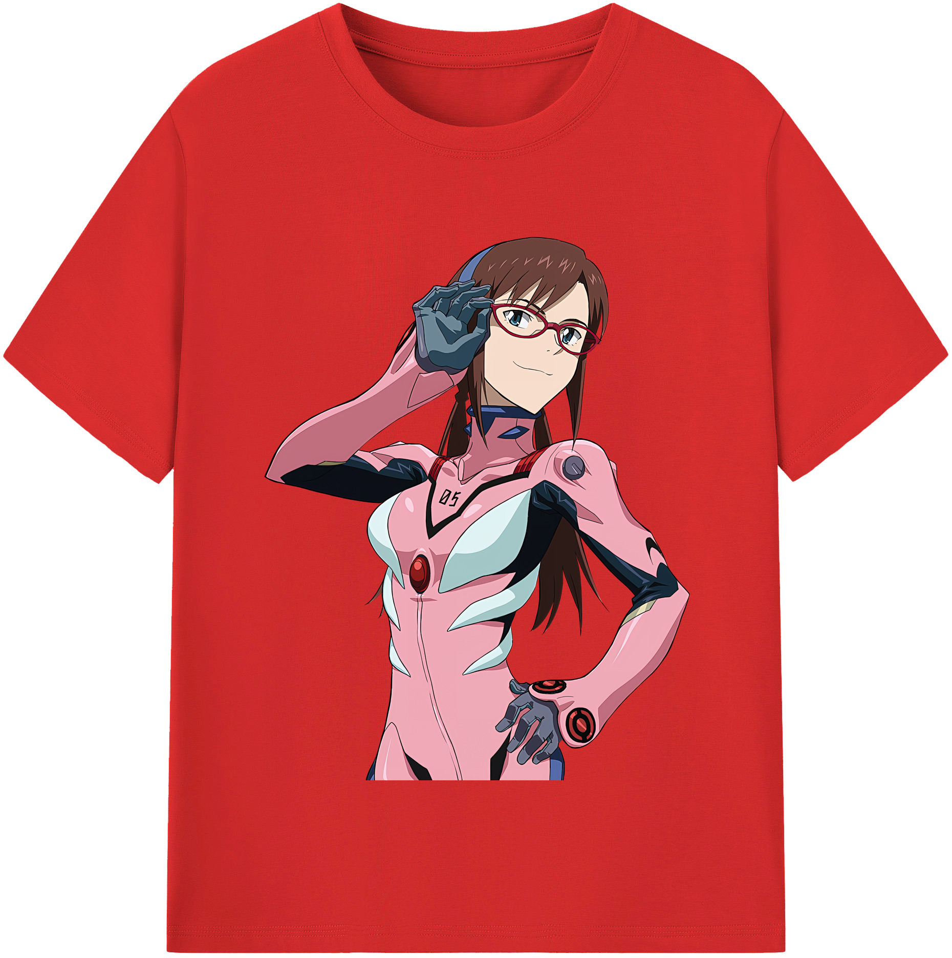 （画像用） EVA 新世紀エヴァンゲリオン レディースカジュアルプリントTシャツ（綿100％）