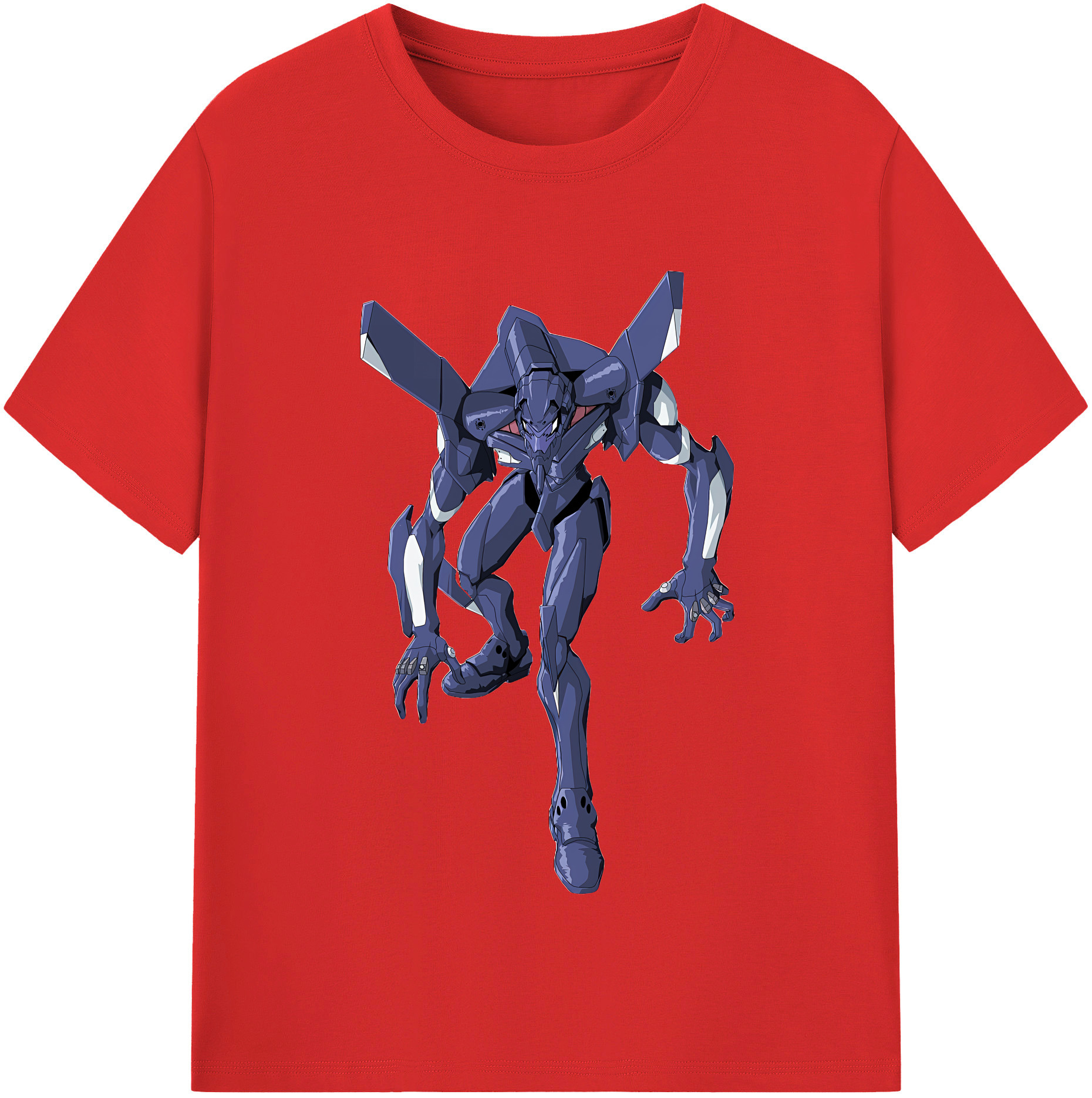 （画像用） EVA 新世紀エヴァンゲリオン レディースカジュアルプリントTシャツ（綿100％）