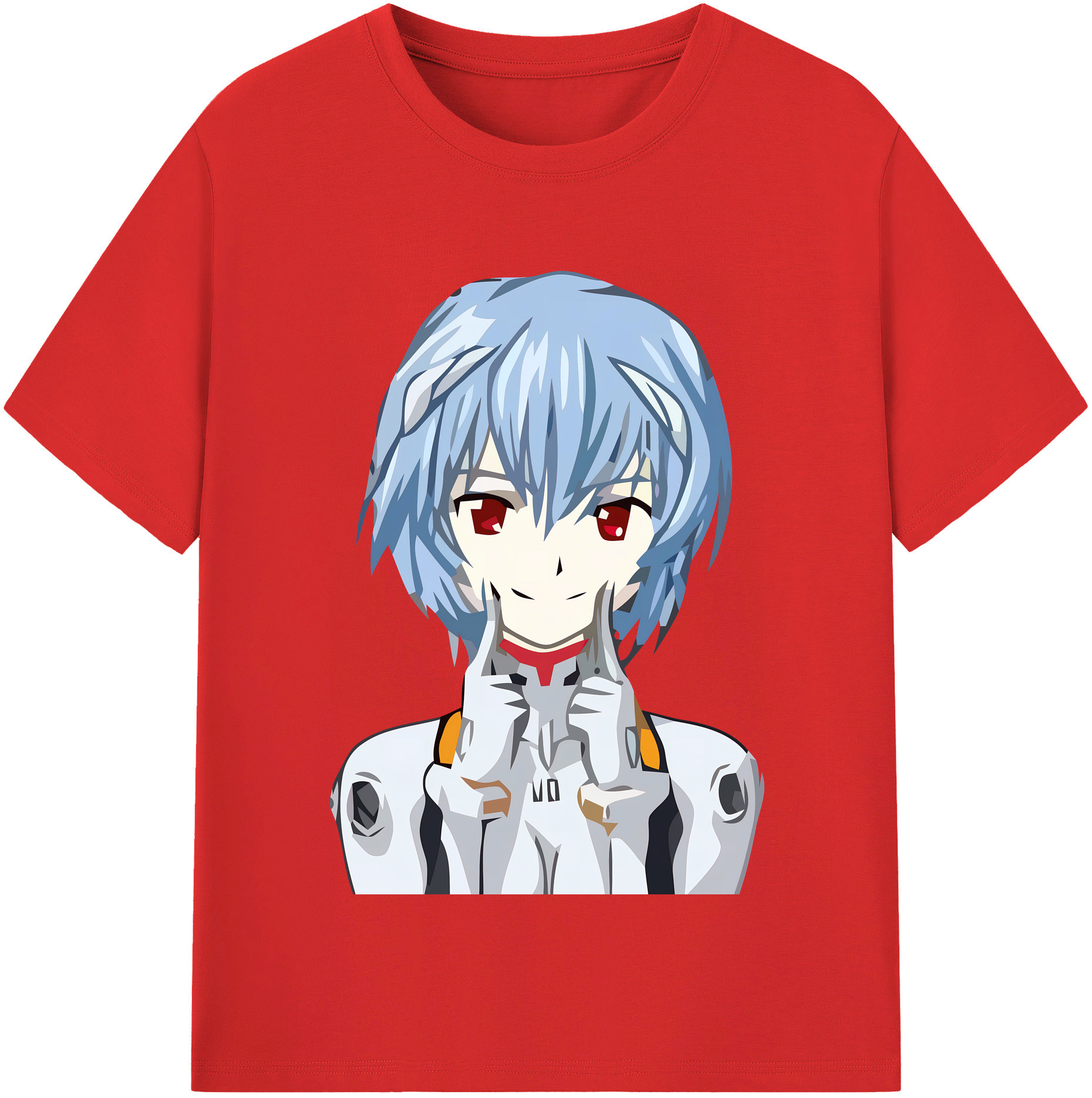（画像用） EVA 新世紀エヴァンゲリオン レディースカジュアルプリントTシャツ（綿100％）