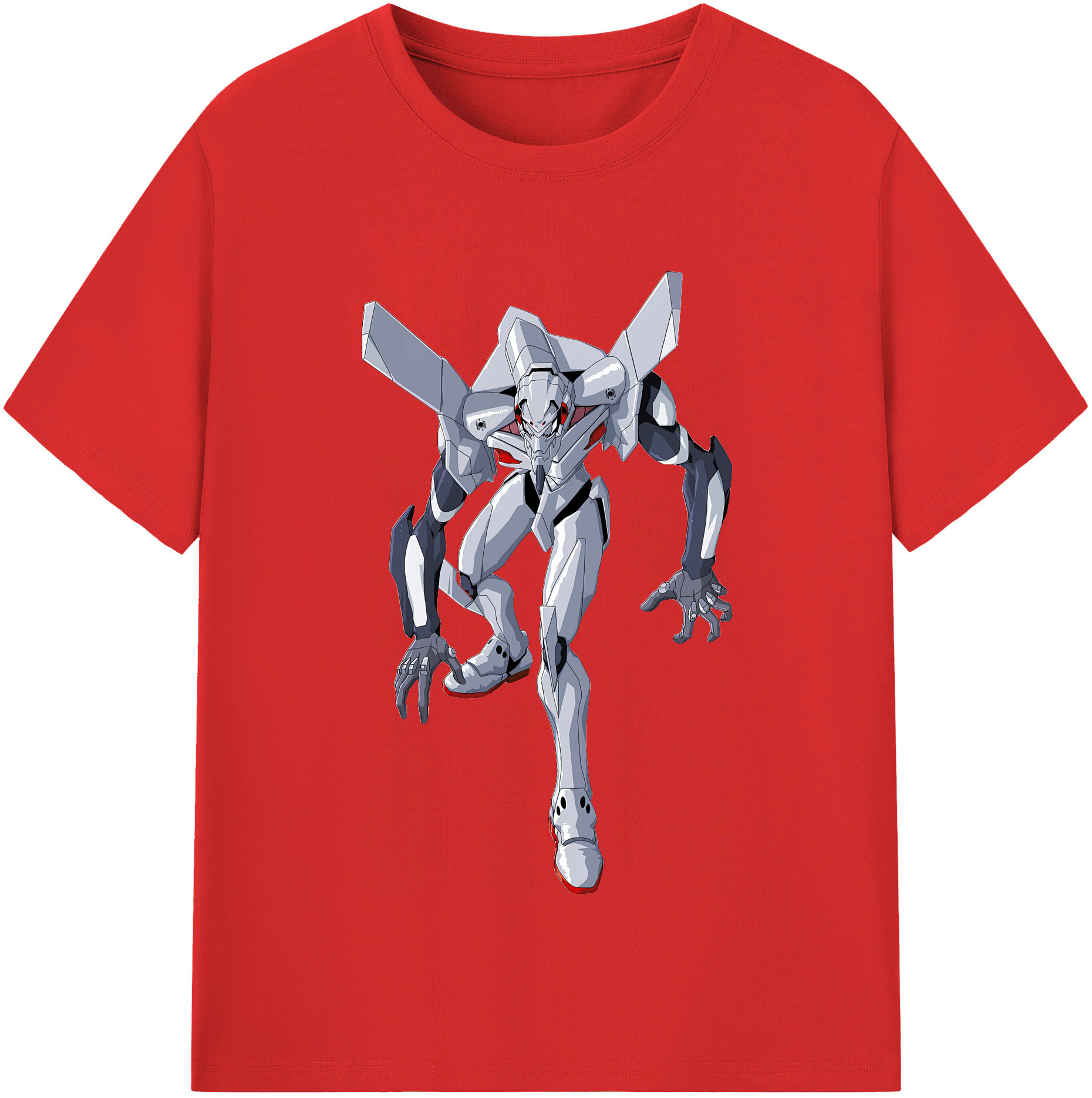 （画像用） EVA 新世紀エヴァンゲリオン レディースカジュアルプリントTシャツ（綿100％）