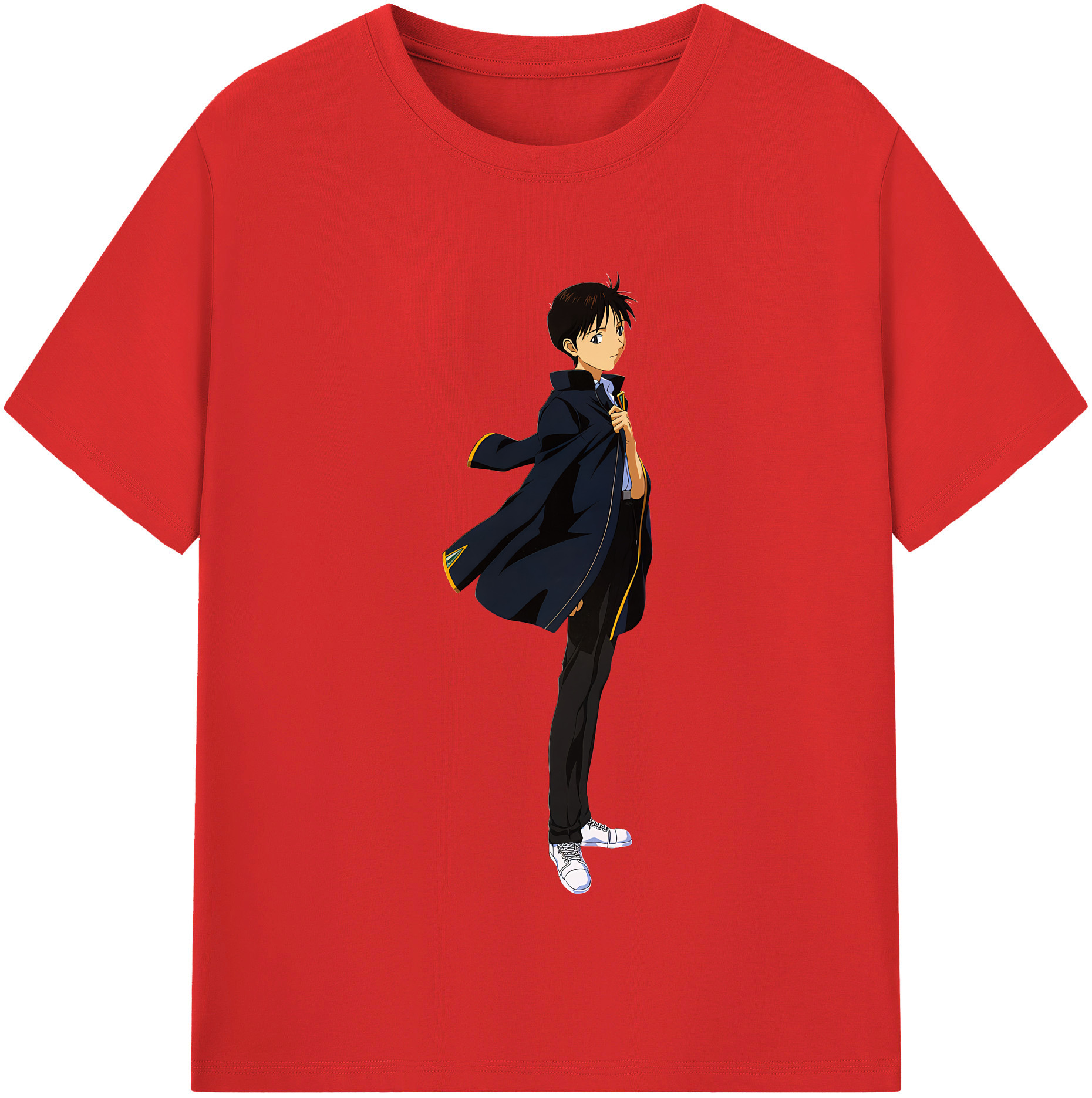 （画像用） EVA 新世紀エヴァンゲリオン レディースカジュアルプリントTシャツ（綿100％）