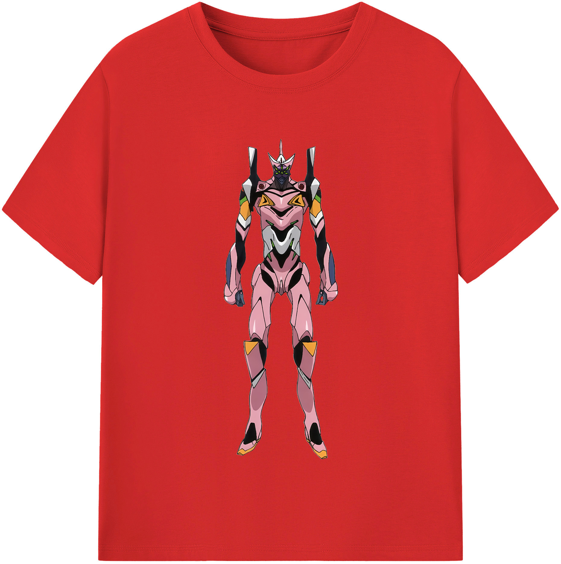 （画像用） EVA 新世紀エヴァンゲリオン レディースカジュアルプリントTシャツ（綿100％）