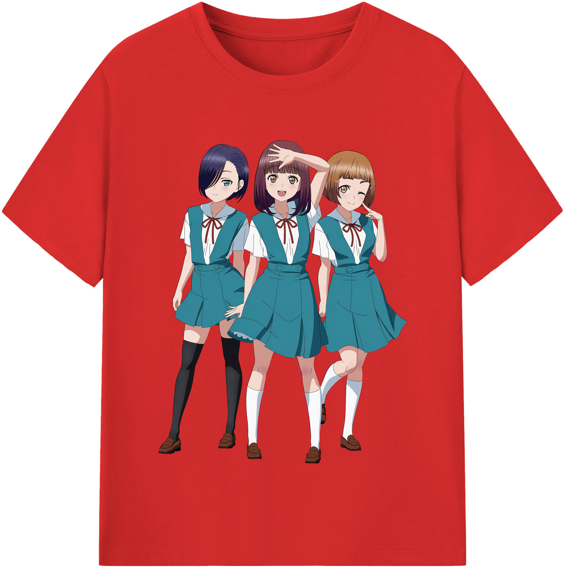 （画像用） EVA 新世紀エヴァンゲリオン レディースカジュアルプリントTシャツ（綿100％）