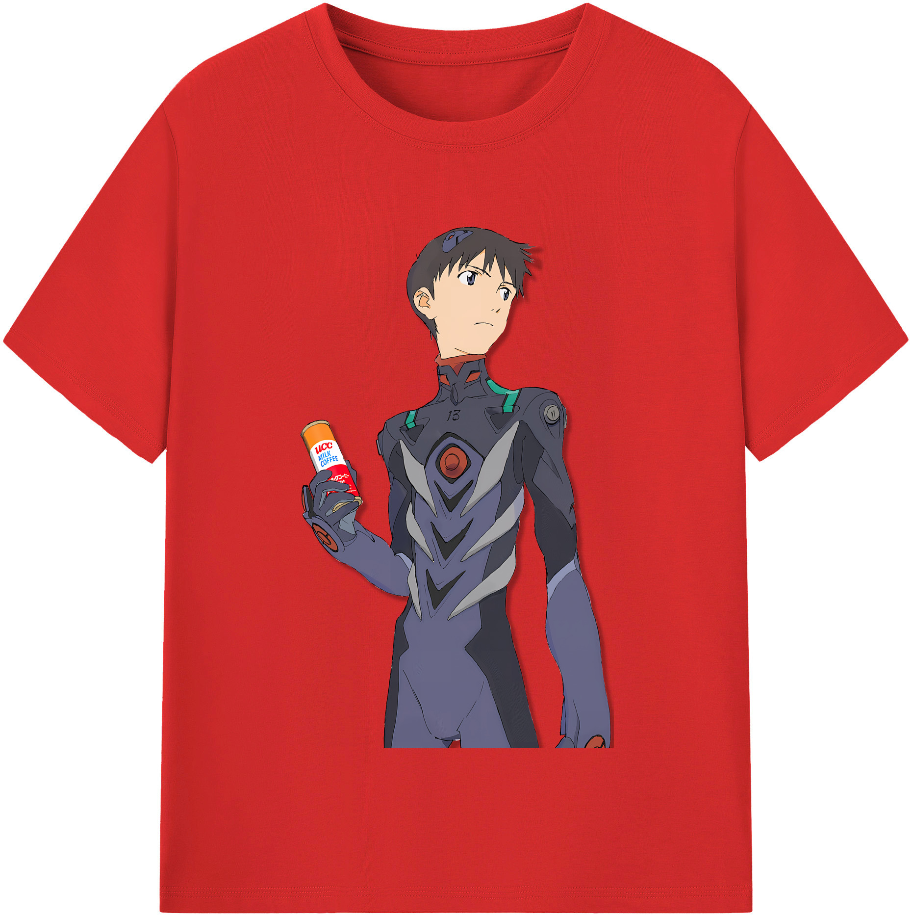 （画像用） EVA 新世紀エヴァンゲリオン レディースカジュアルプリントTシャツ（綿100％）