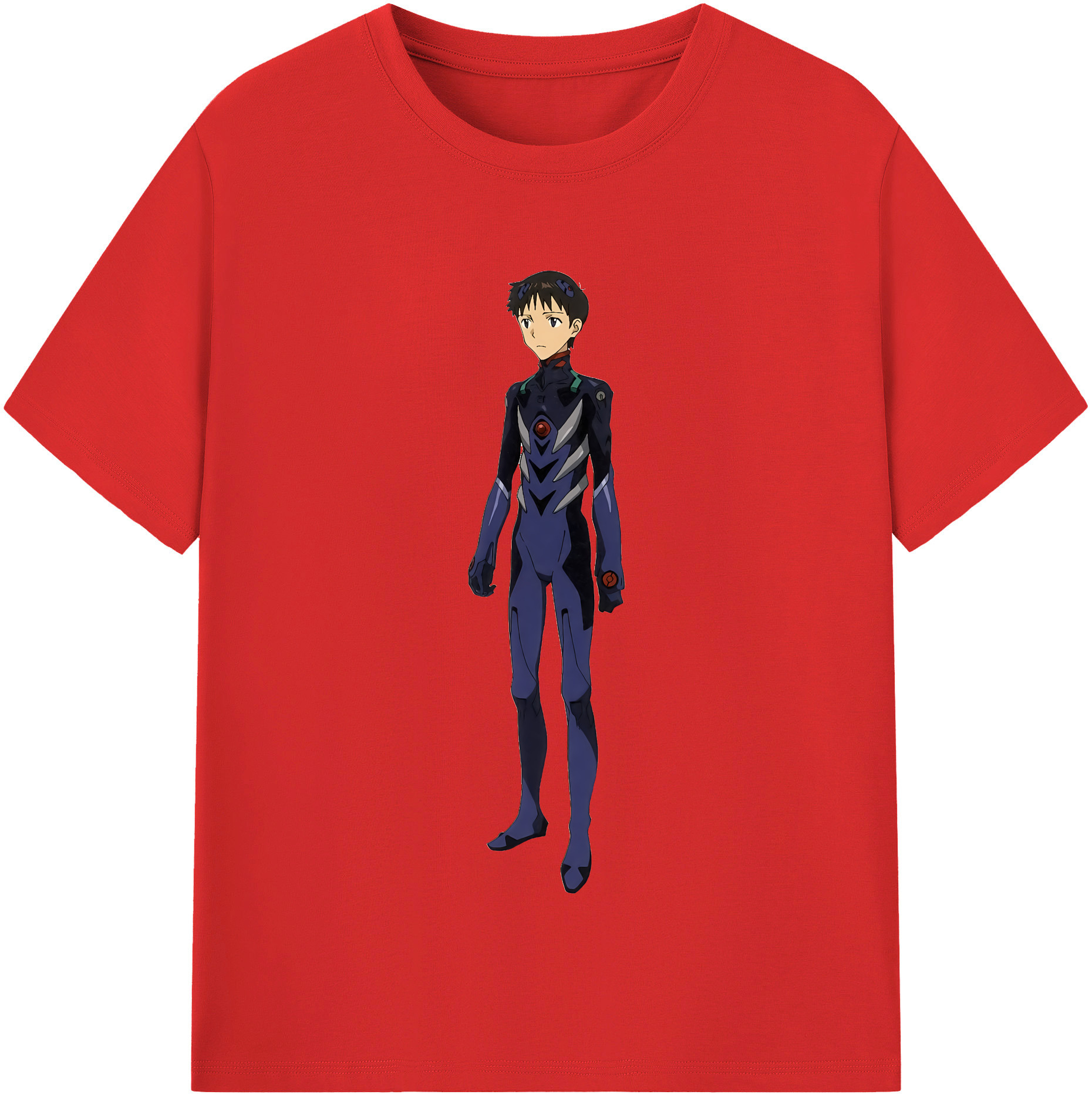 （画像用） EVA 新世紀エヴァンゲリオン レディースカジュアルプリントTシャツ（綿100％）