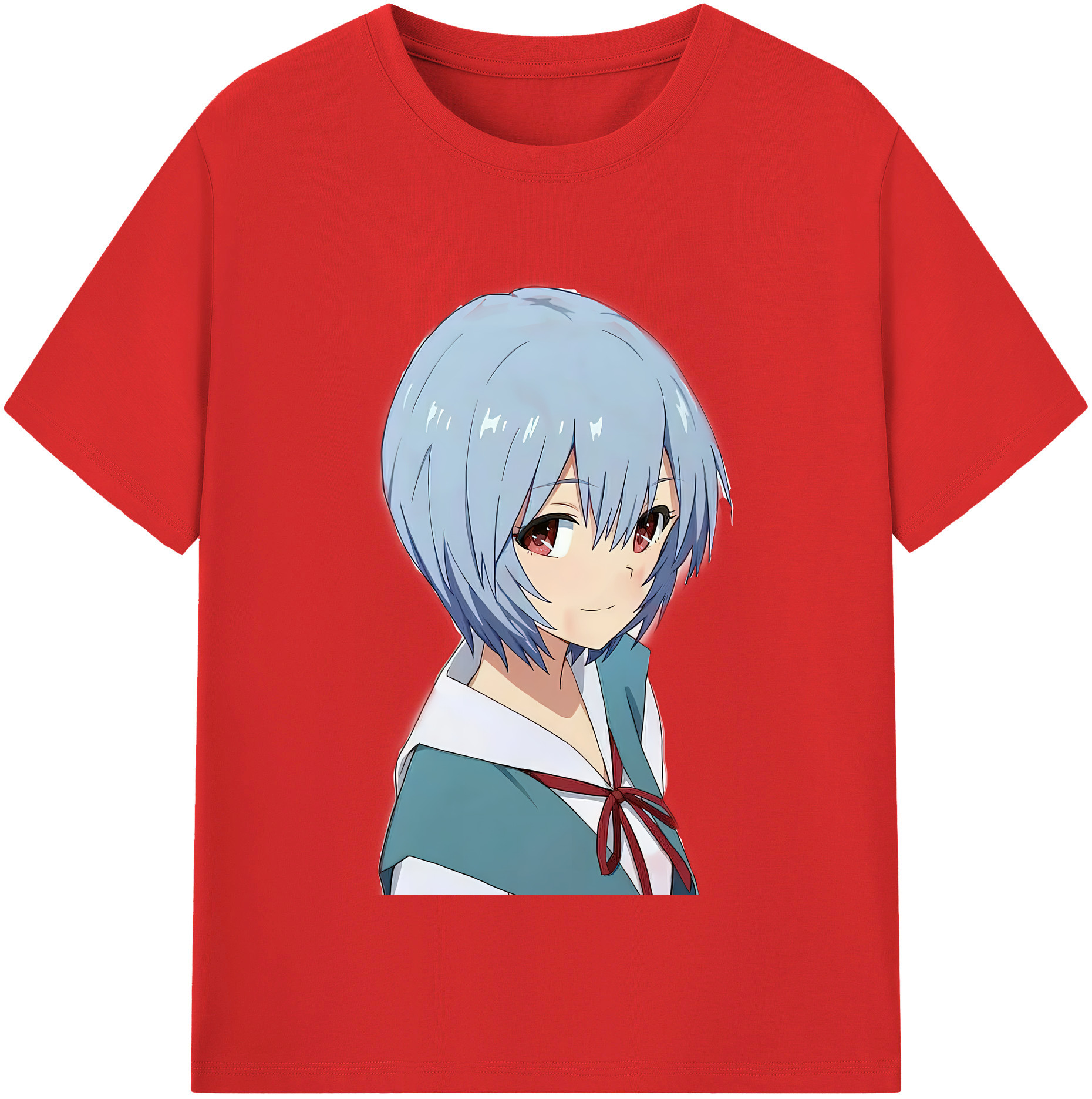 （画像用） EVA 新世紀エヴァンゲリオン レディースカジュアルプリントTシャツ（綿100％）