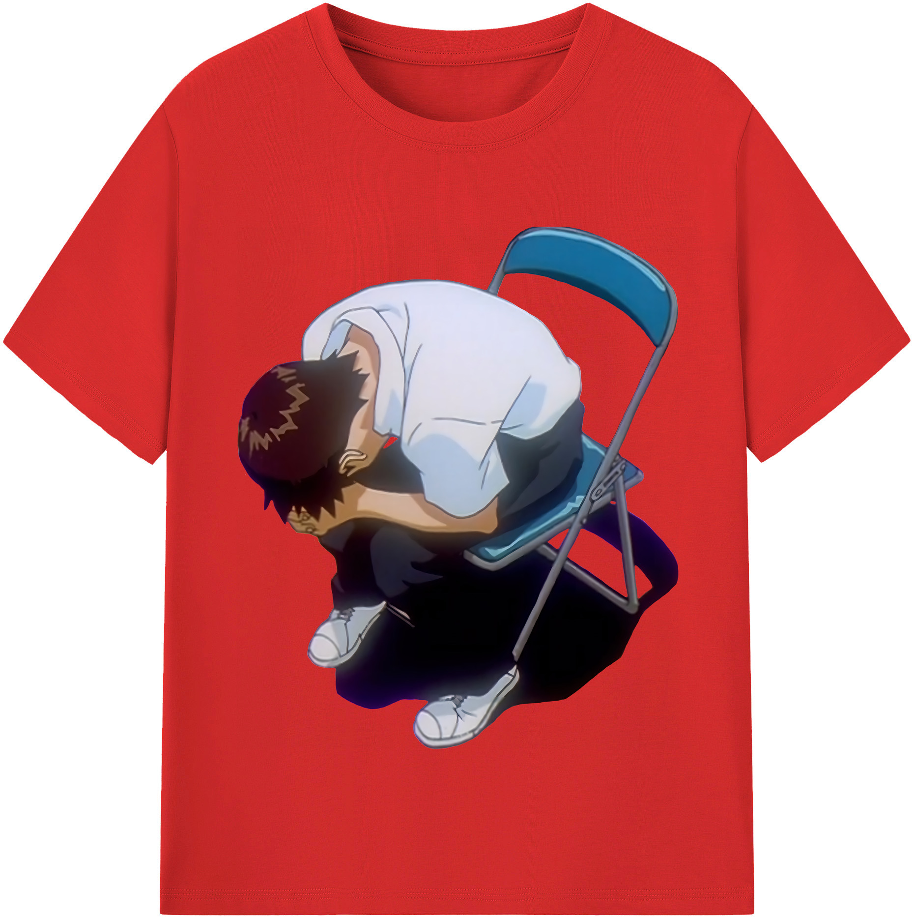 （画像用） EVA 新世紀エヴァンゲリオン レディースカジュアルプリントTシャツ（綿100％）
